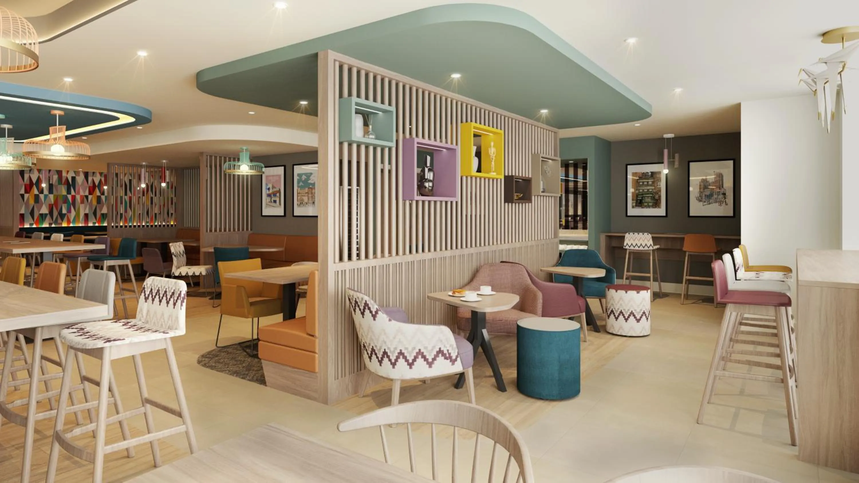 Restaurant/places to eat in Hampton By Hilton London City