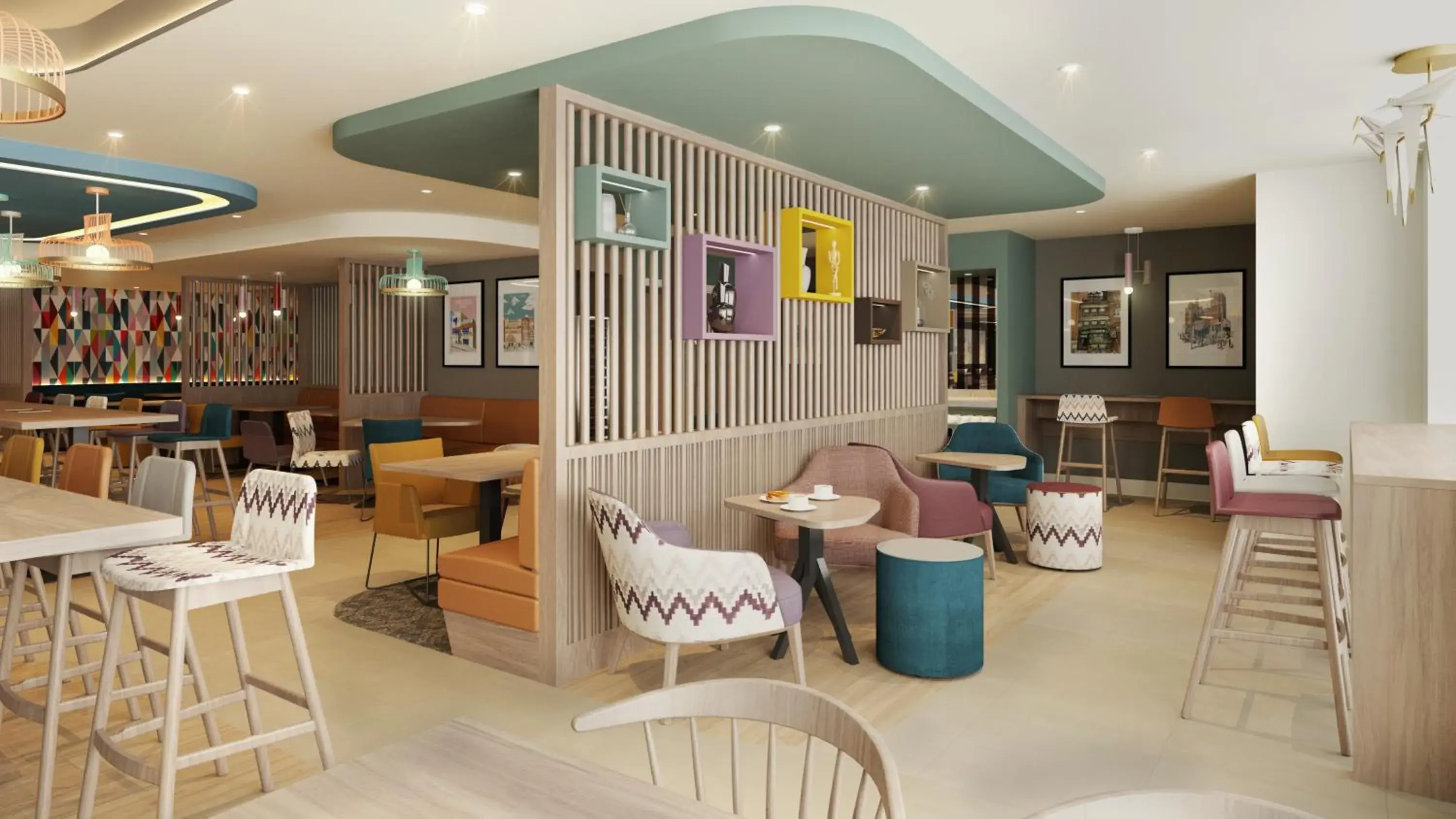 Restaurant/places to eat in Hampton By Hilton London City Restaurant/places to eat in Hampton By Hilton London City