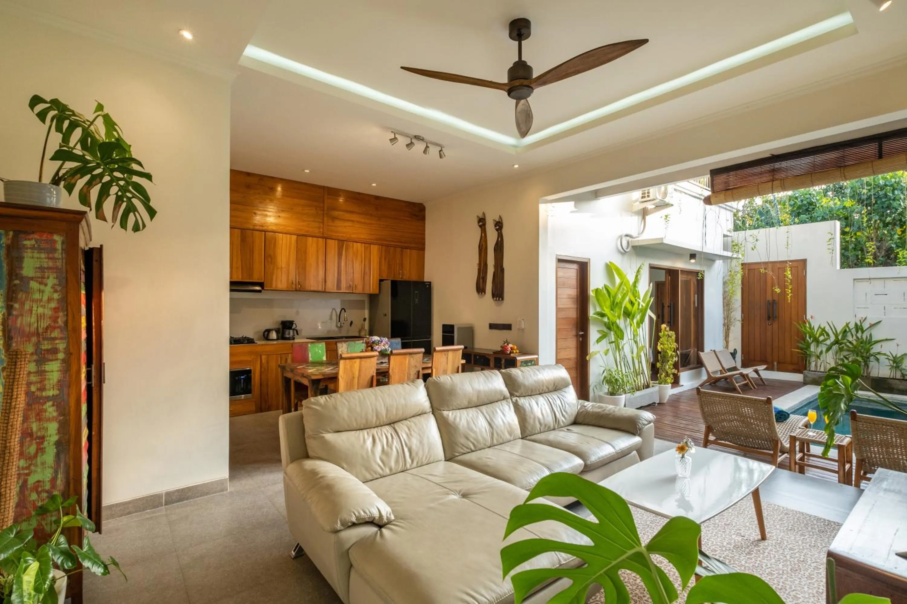 Living room in Erna Villa