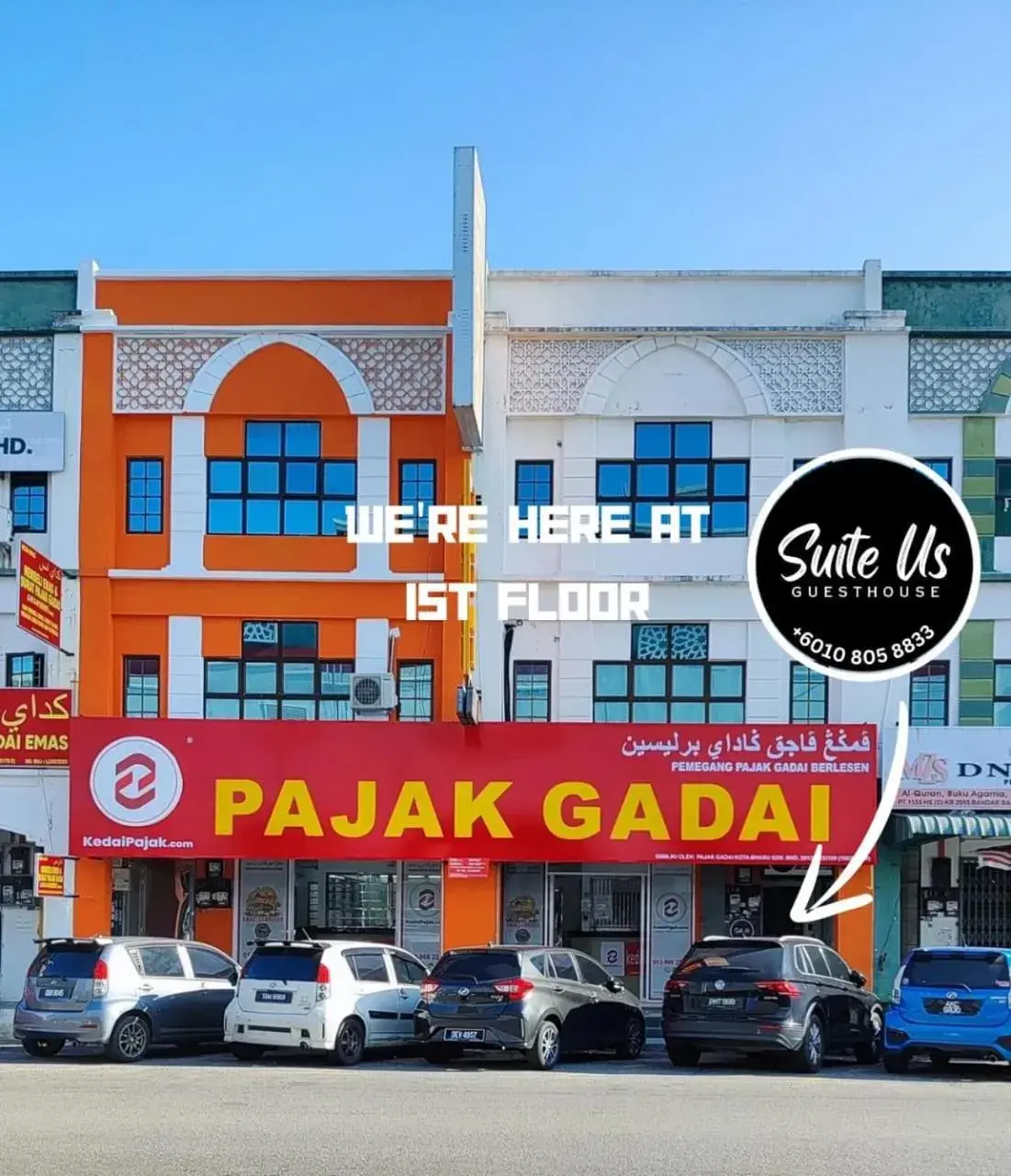 Property building in Suite Us Guesthouse Kubang Kerian Property building in Suite Us Guesthouse Kubang Kerian