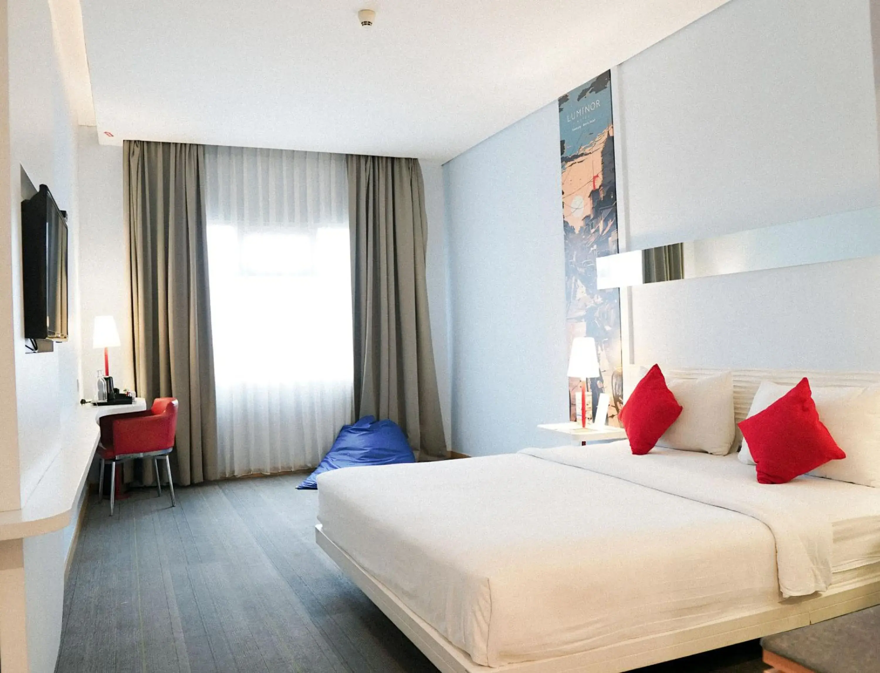 King Room in Luminor Hotel Metro Indah Bandung - Free Breakfast - Free Exclusive Gym - Free Aesthetic Afternoon Tea or Coffee King Room in Luminor Hotel Metro Indah Bandung - Free Breakfast - Free Exclusive Gym - Free Aesthetic Afternoon Tea or Coffee
