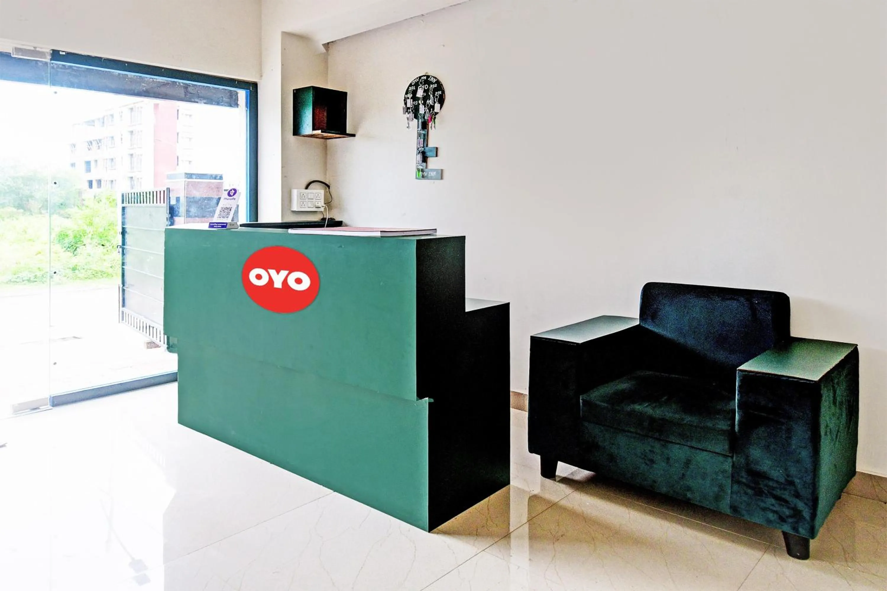 Lobby or reception in Hotel O Night Quine Guest House