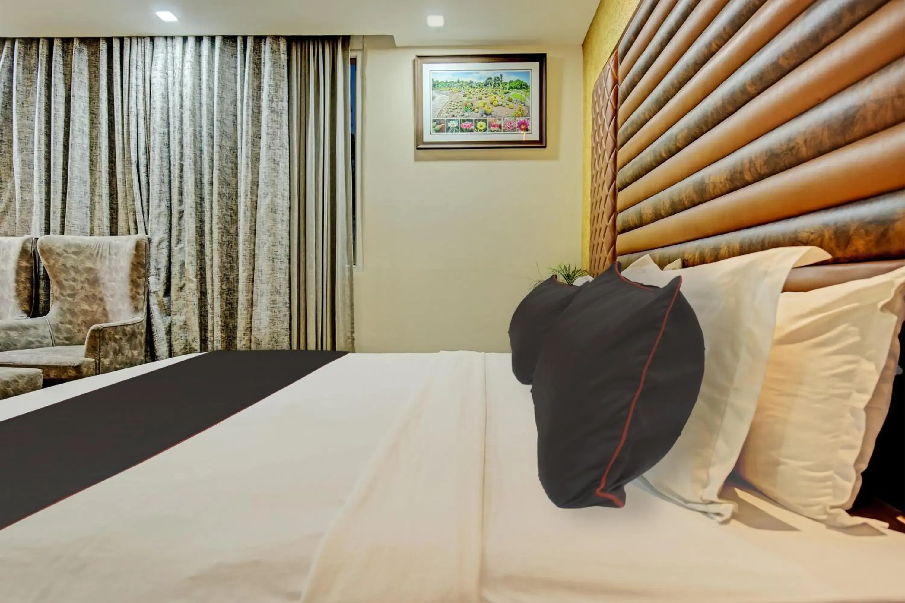 Bedroom, Bed in Super Townhouse Eastern View Formerly Vihaan Residency Bedroom, Bed in Super Townhouse Eastern View Formerly Vihaan Residency