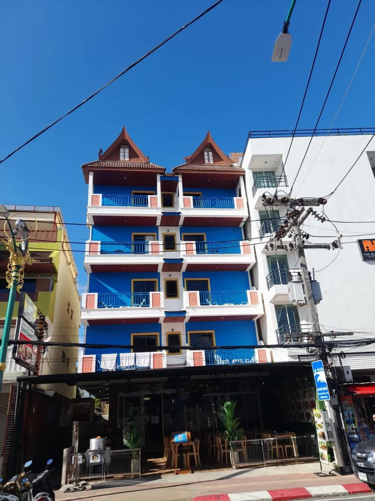 Property building in Blue Planet Hotel