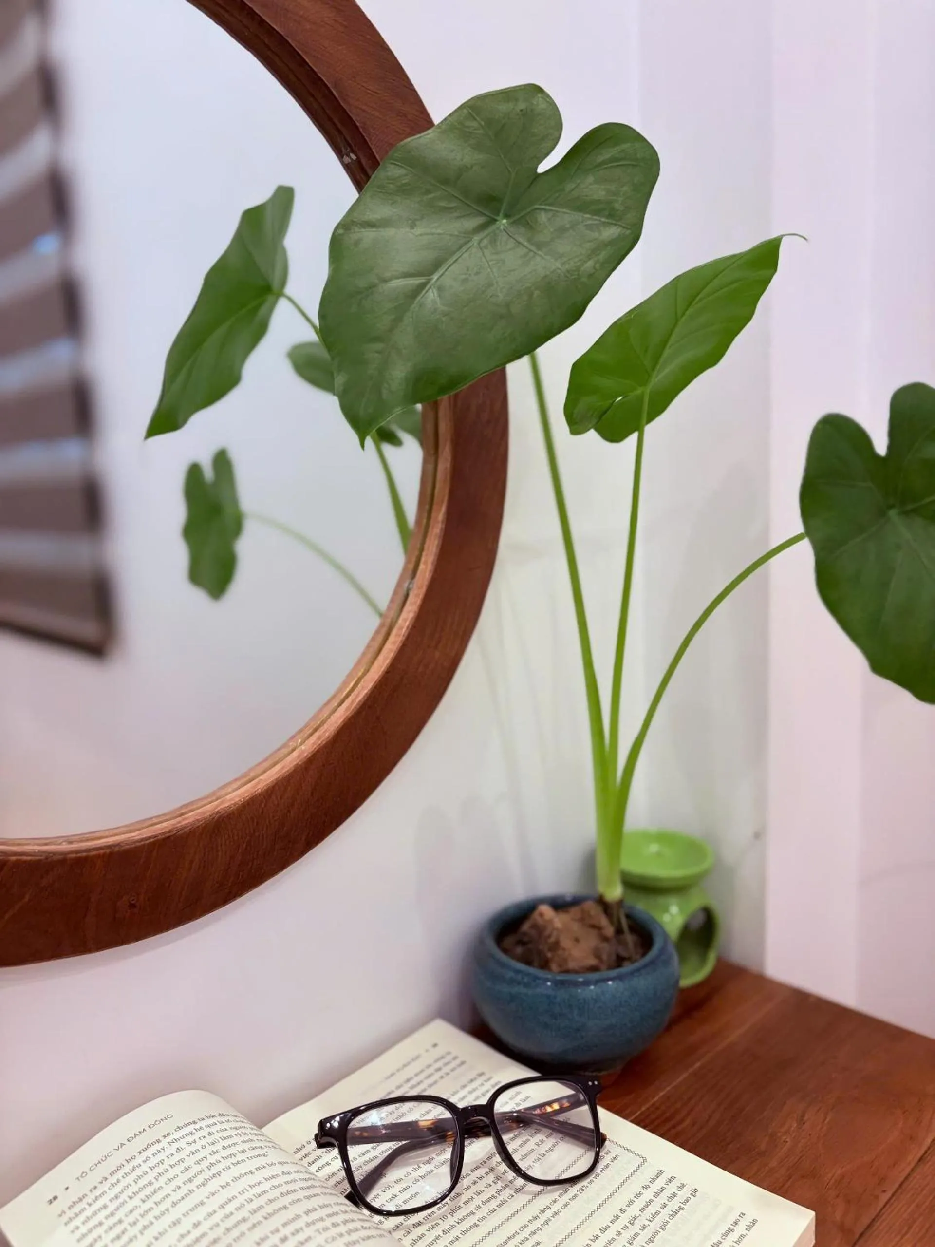 Decorative detail in Romo Homestay