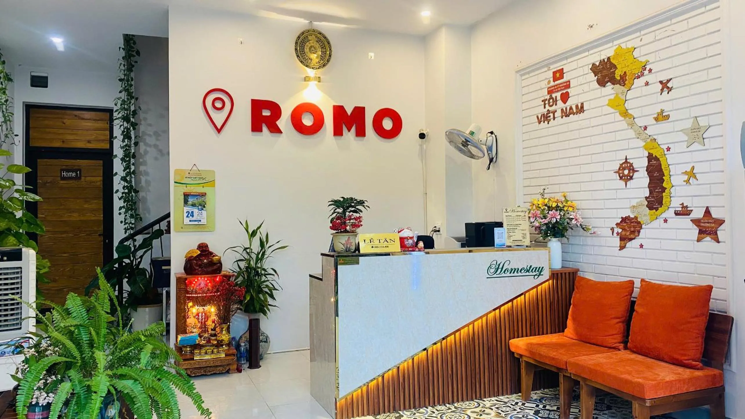 Property logo or sign in Romo Homestay