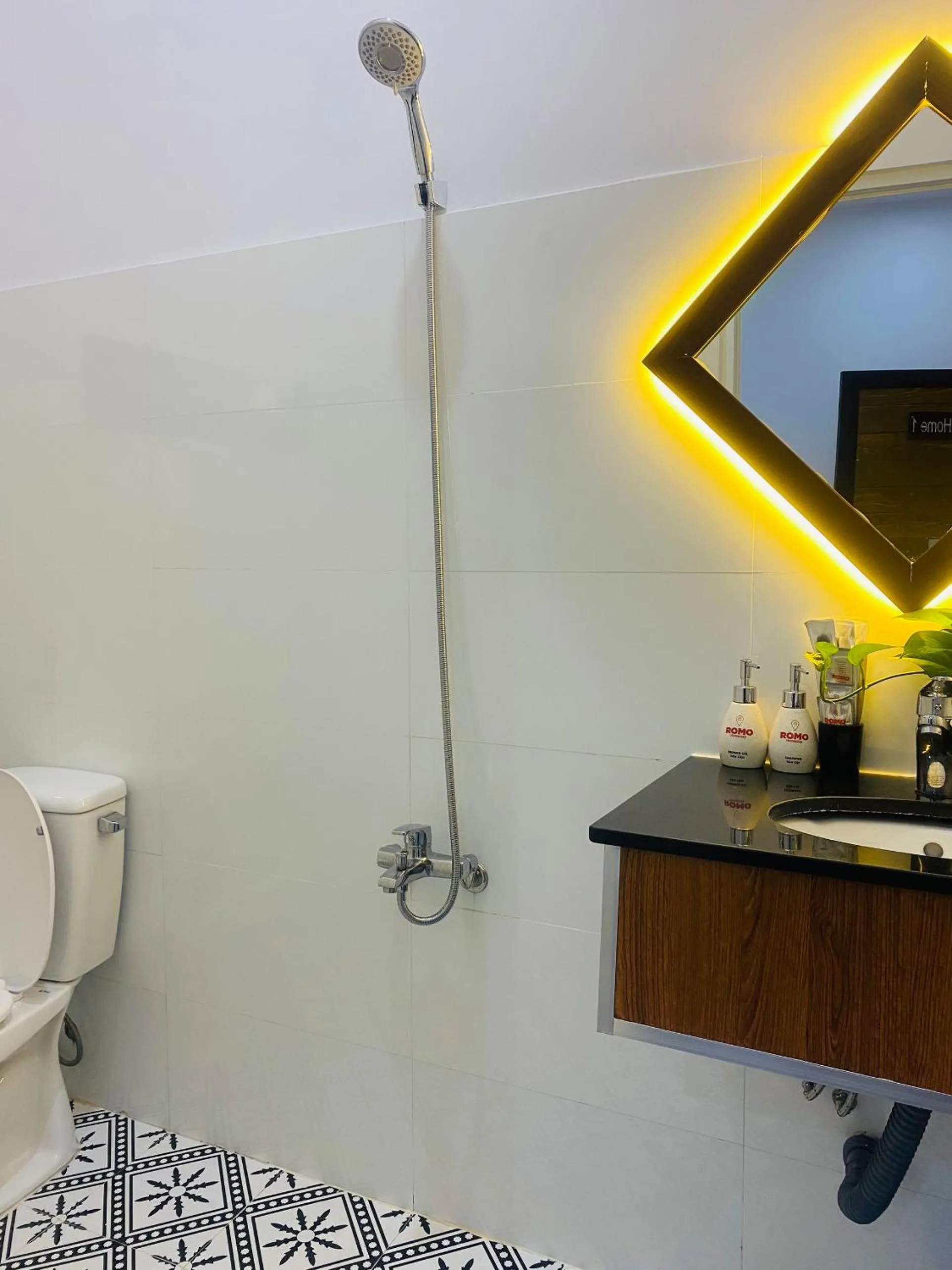 Shower in Romo Homestay