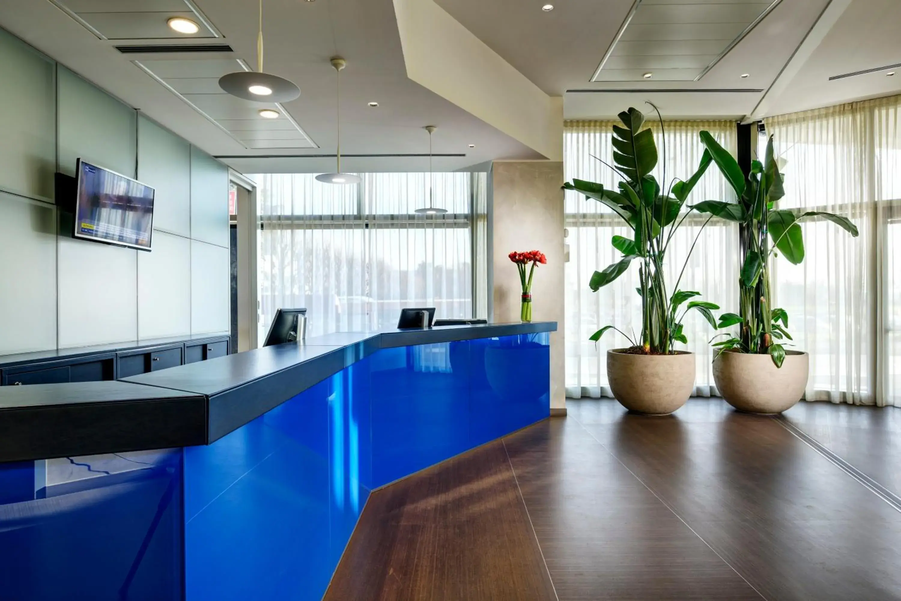 Lobby or reception in UNA Hotels San Vitale Bologna Lobby or reception in UNA Hotels San Vitale Bologna