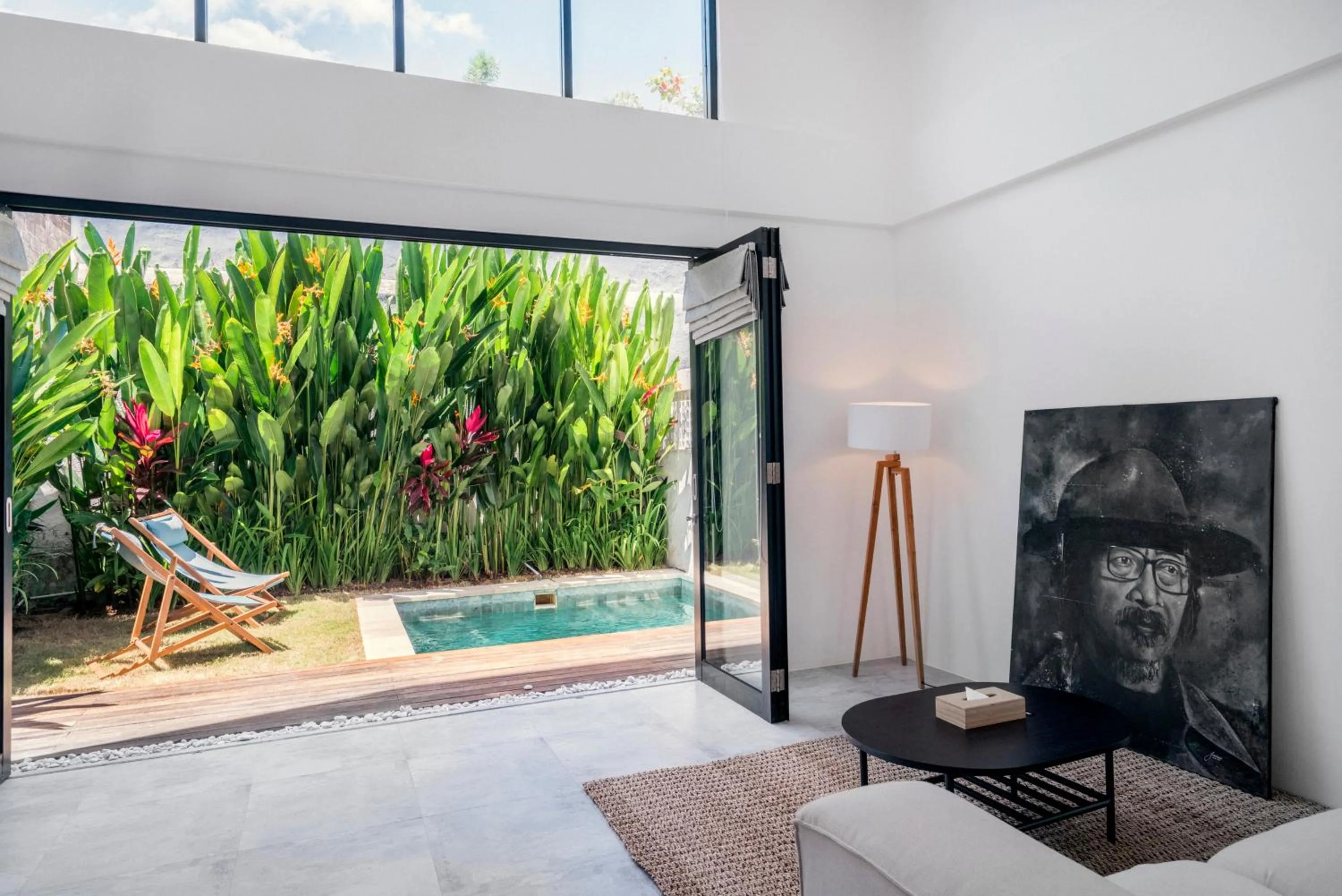 Pool view in Umalas Living Villa