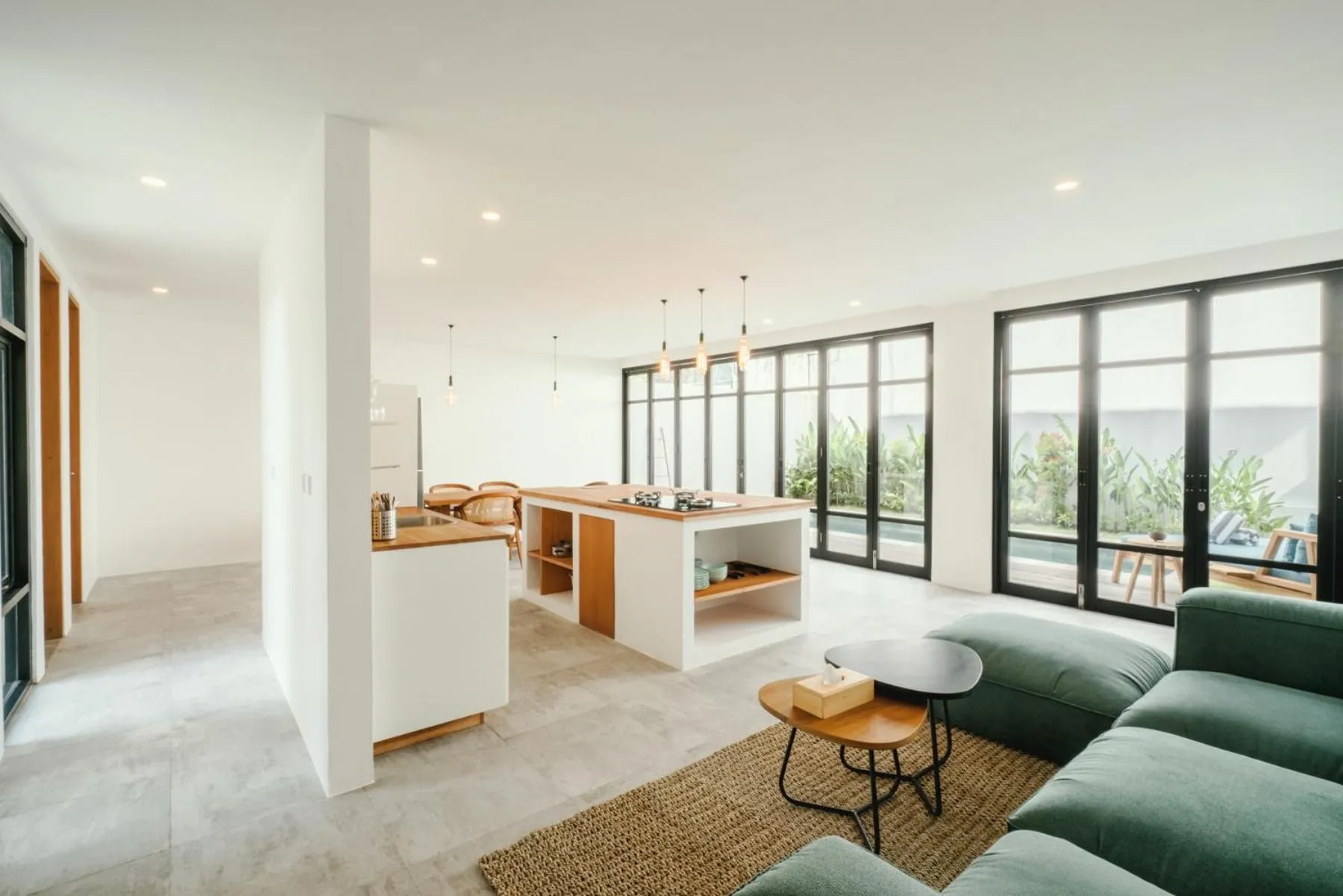 Living room in Umalas Living Villa