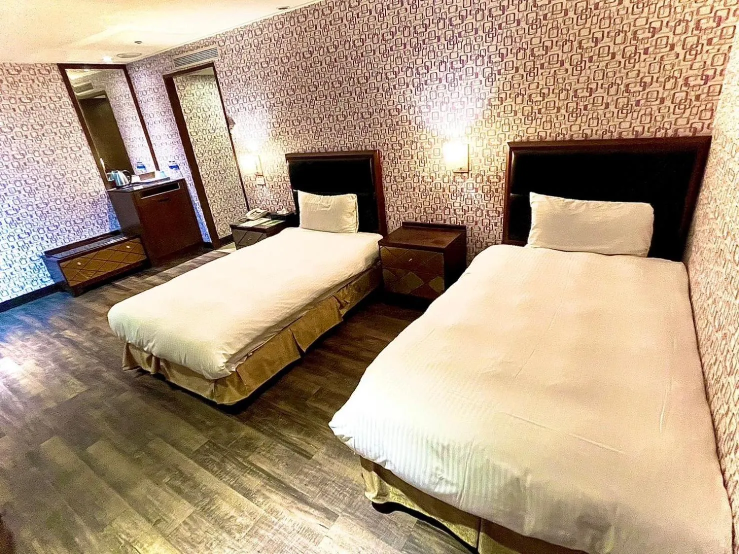 Bed in 喜客商旅 Seeker Hotel - Sanchong