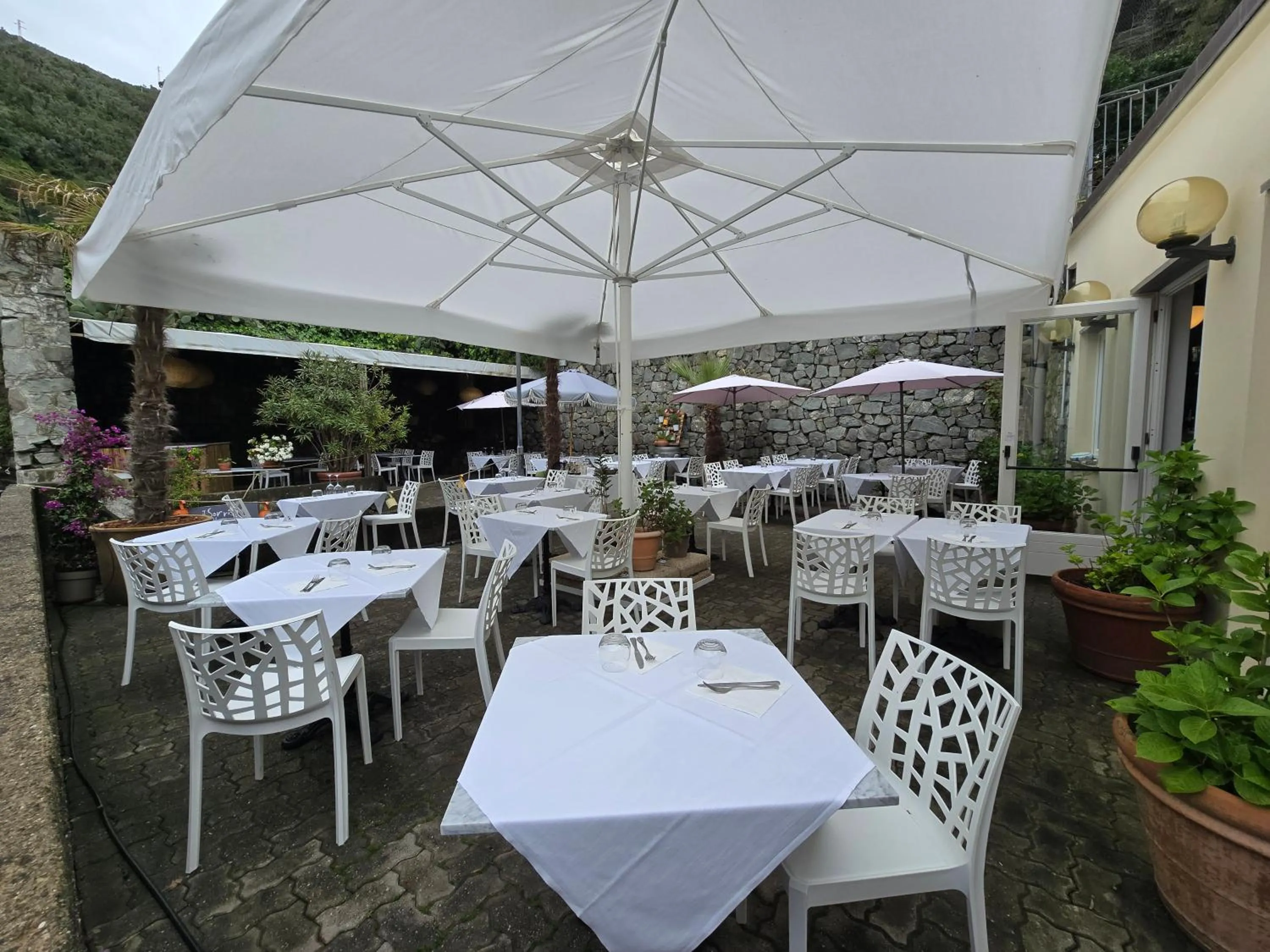 Patio in Pensione Sorriso