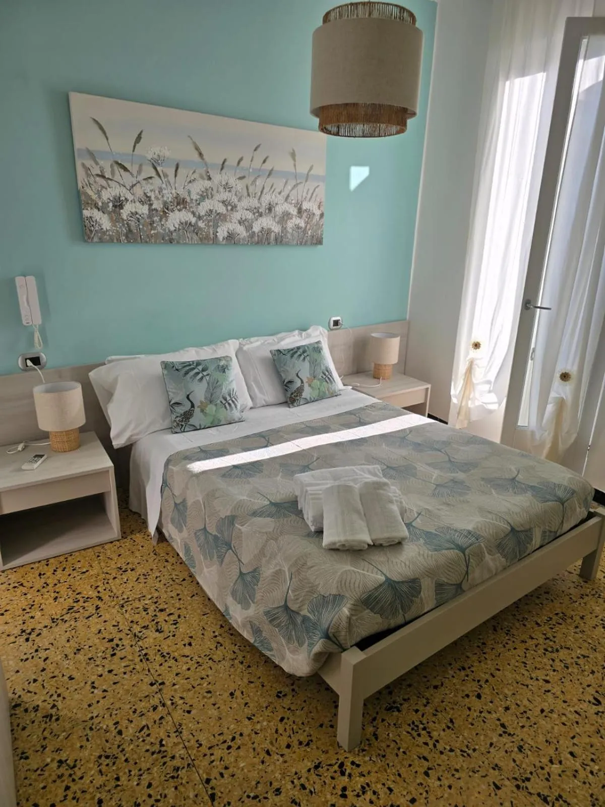 Bed in Pensione Sorriso