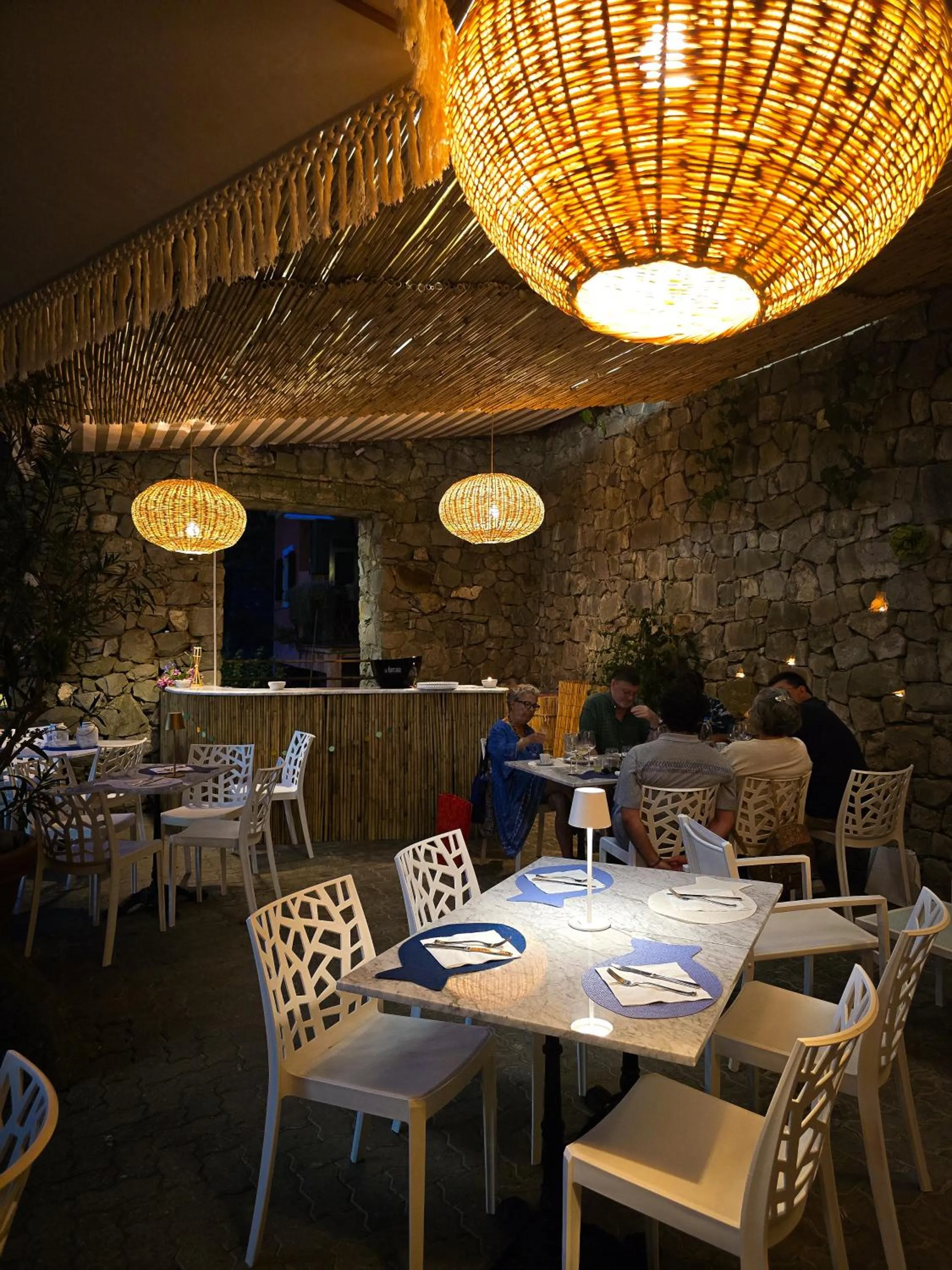 Restaurant/places to eat in Pensione Sorriso