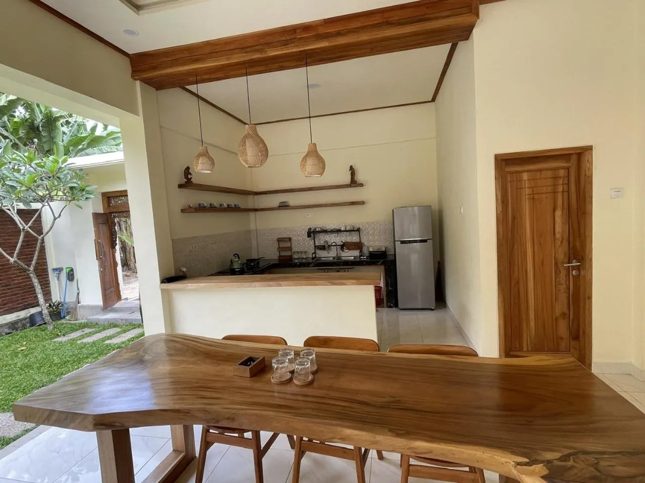 Dining area in Sandz House