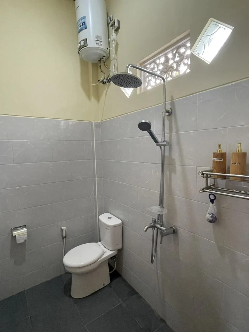 Shower in Sandz House