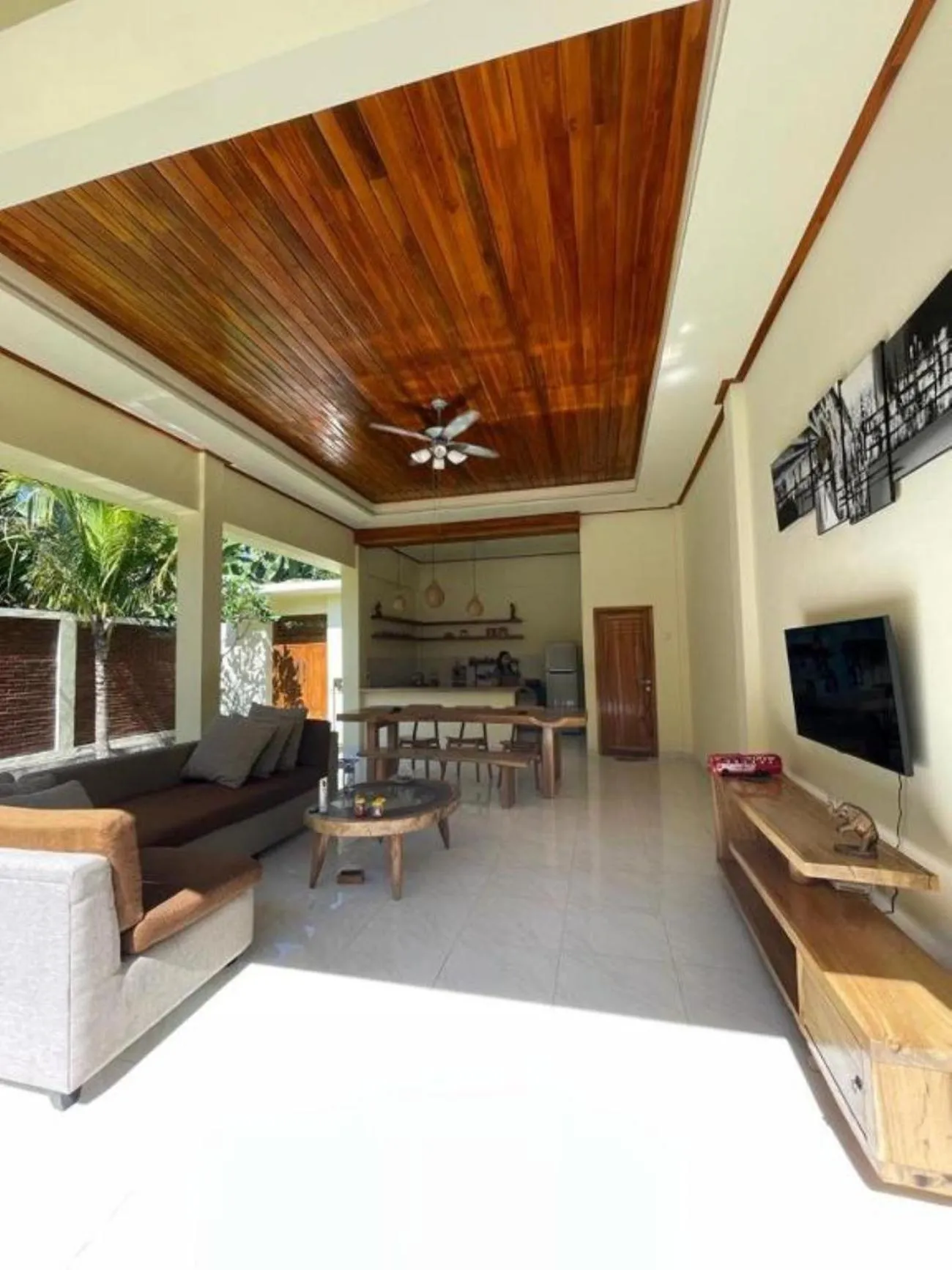 Living room in Sandz House