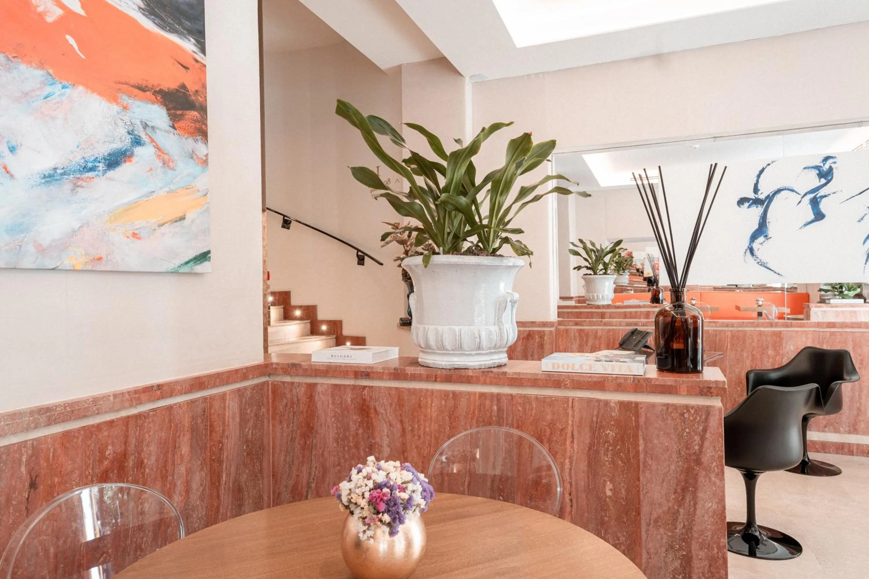 Lobby or reception in Hotel Via Veneto