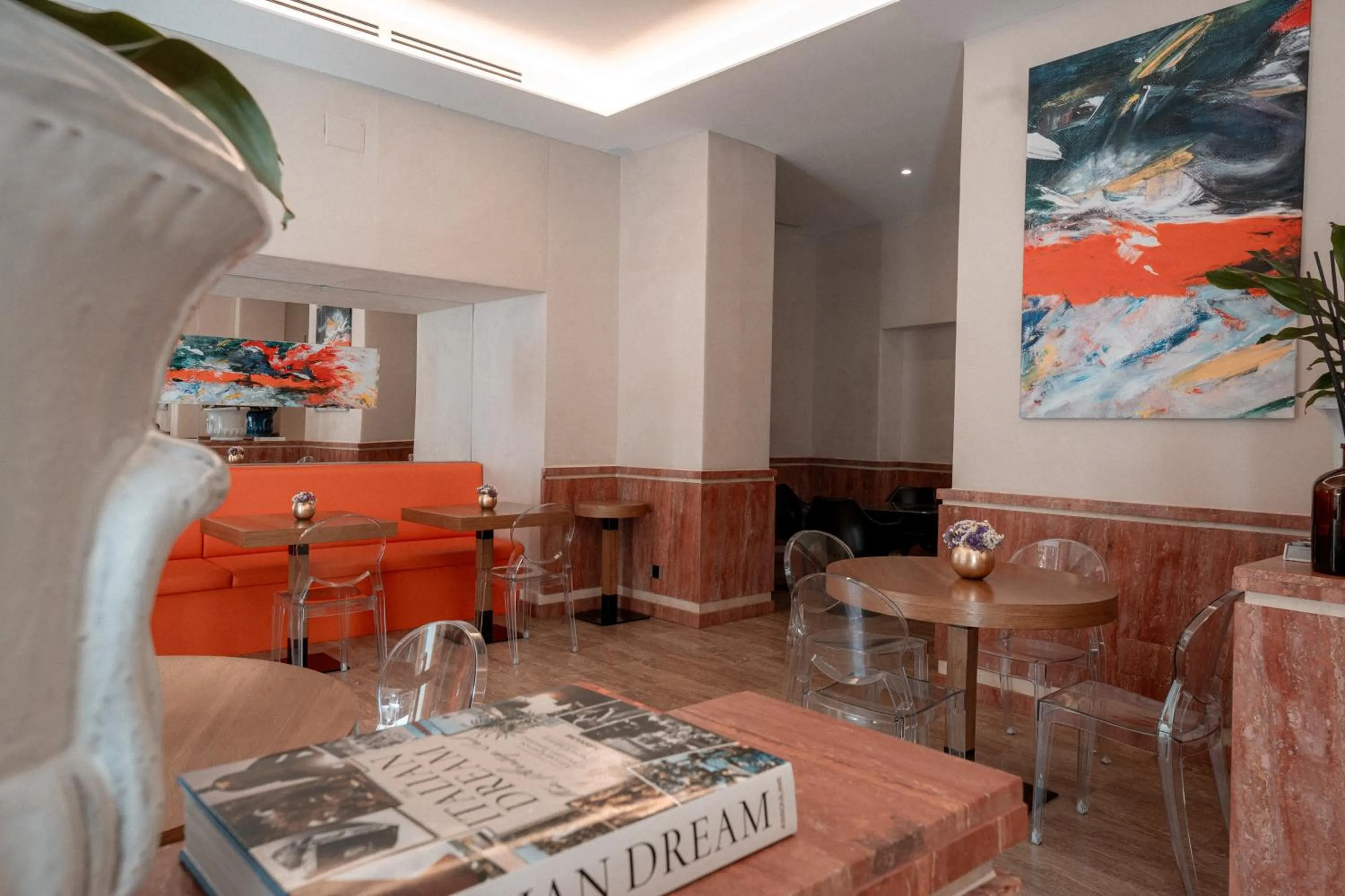 Lobby or reception in Hotel Via Veneto