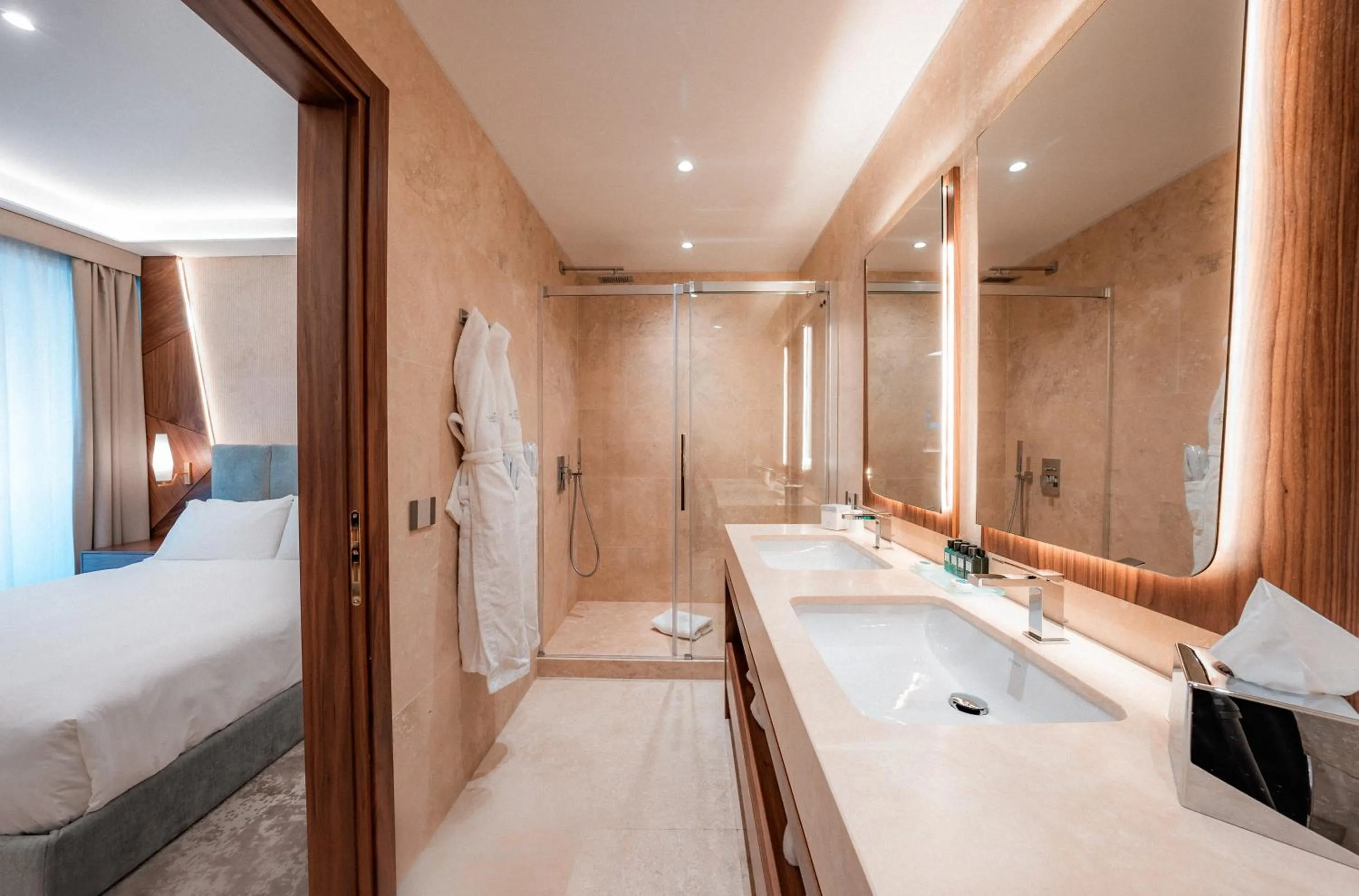 Bed in Hotel Via Veneto