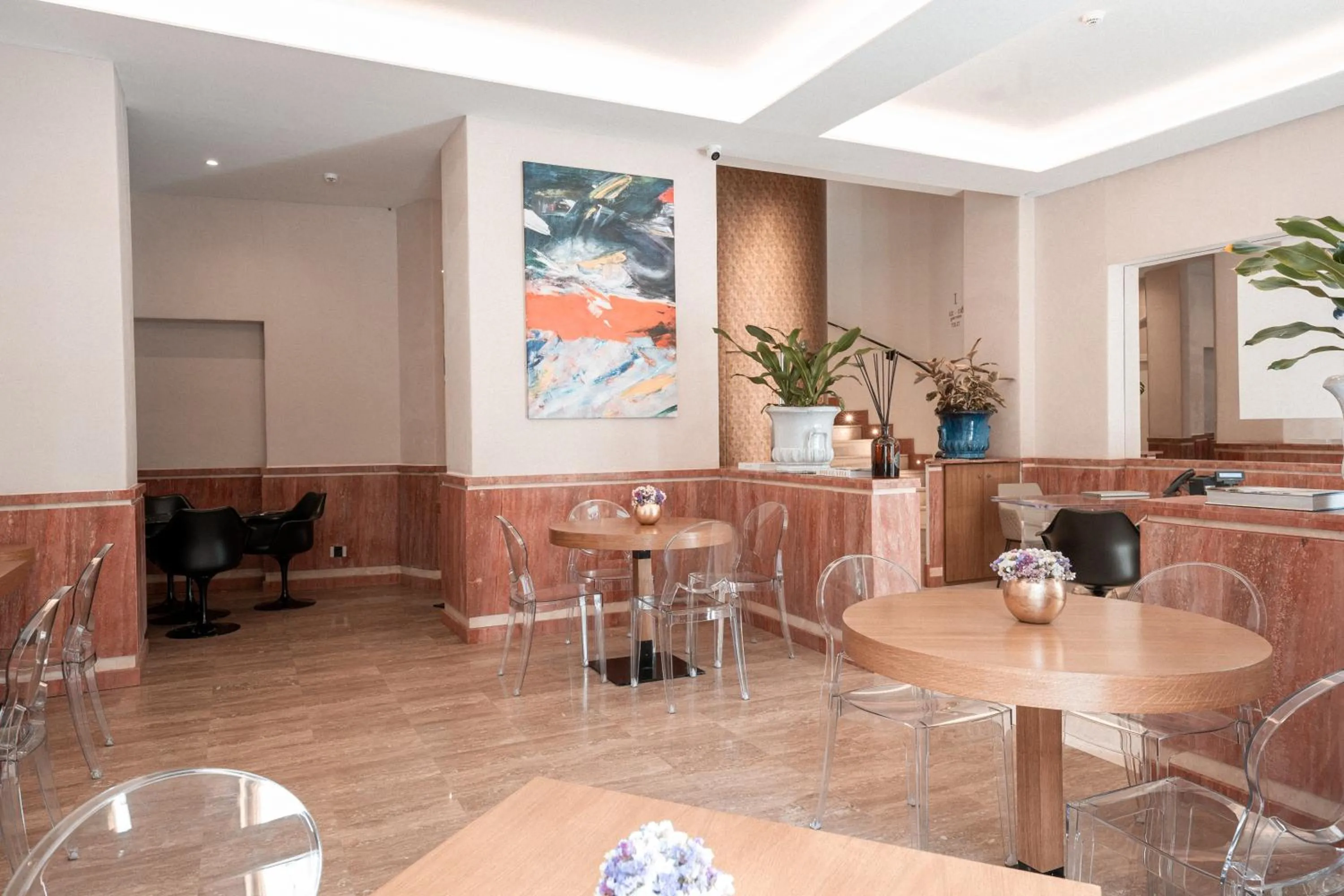 Lobby or reception in Hotel Via Veneto