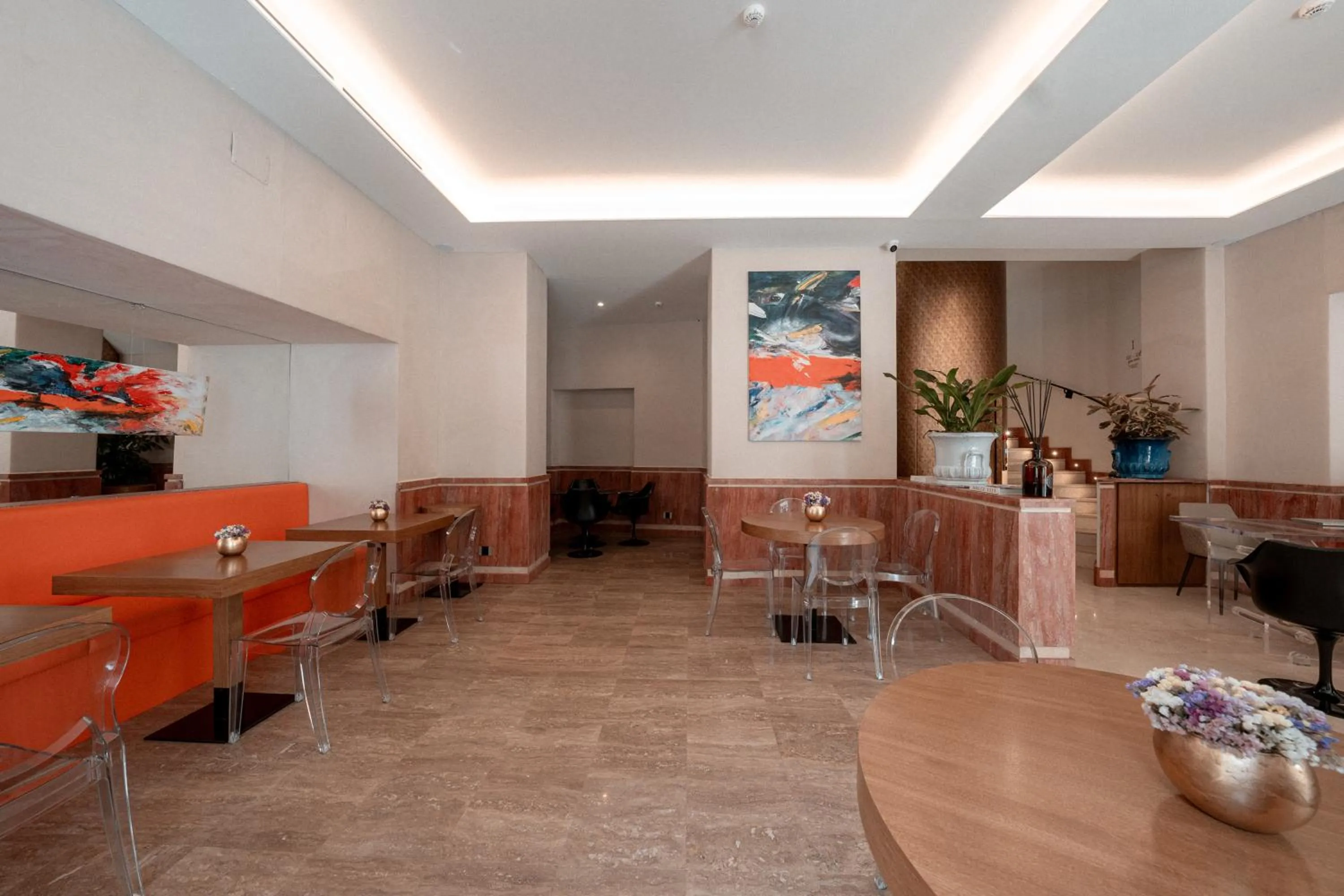 Lobby or reception in Hotel Via Veneto