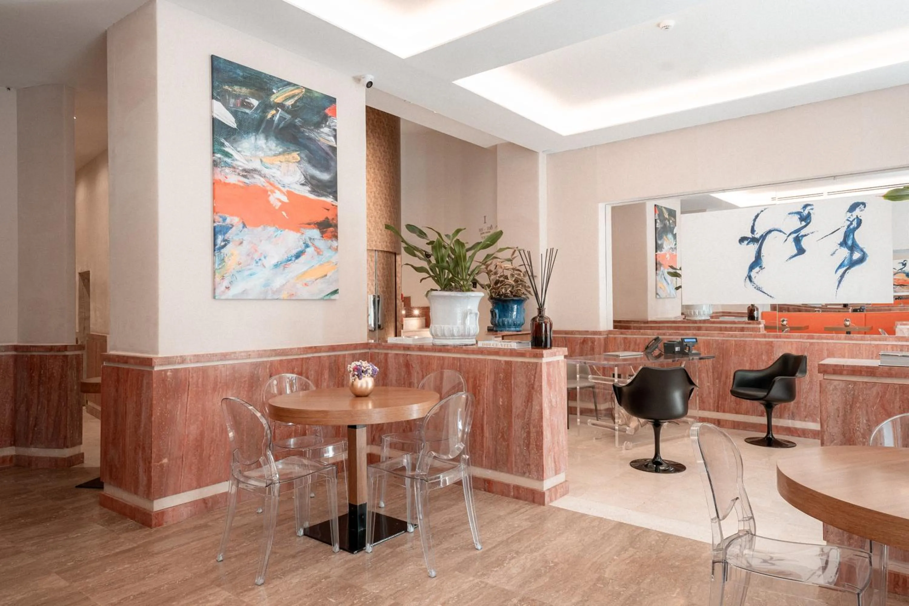 Lobby or reception in Hotel Via Veneto