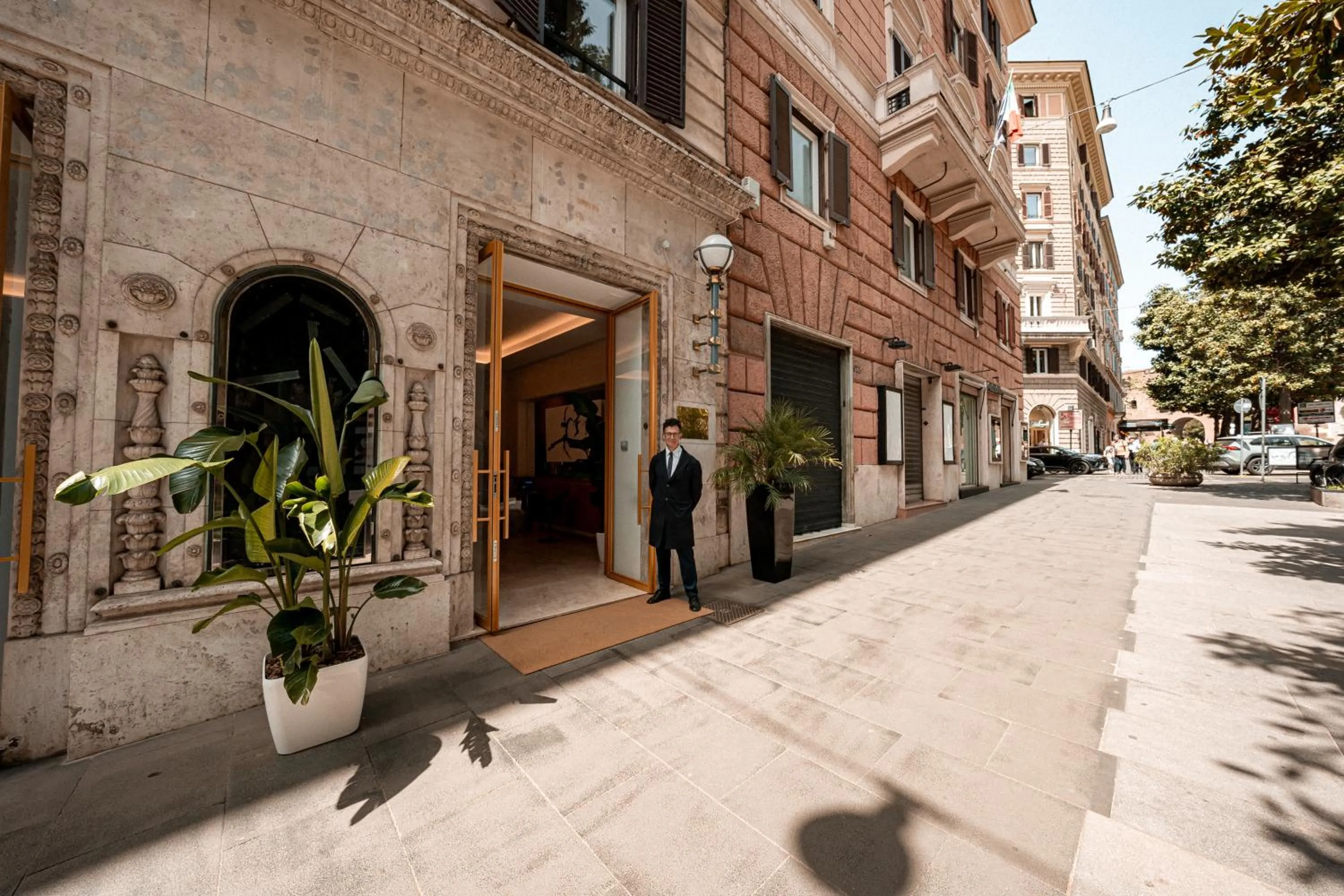 Property building in Hotel Via Veneto