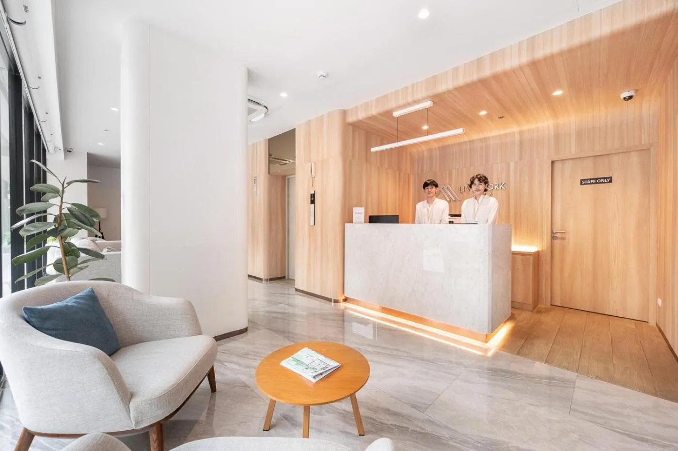 Lobby or reception in LiveZen Bangkok Sukhumvit