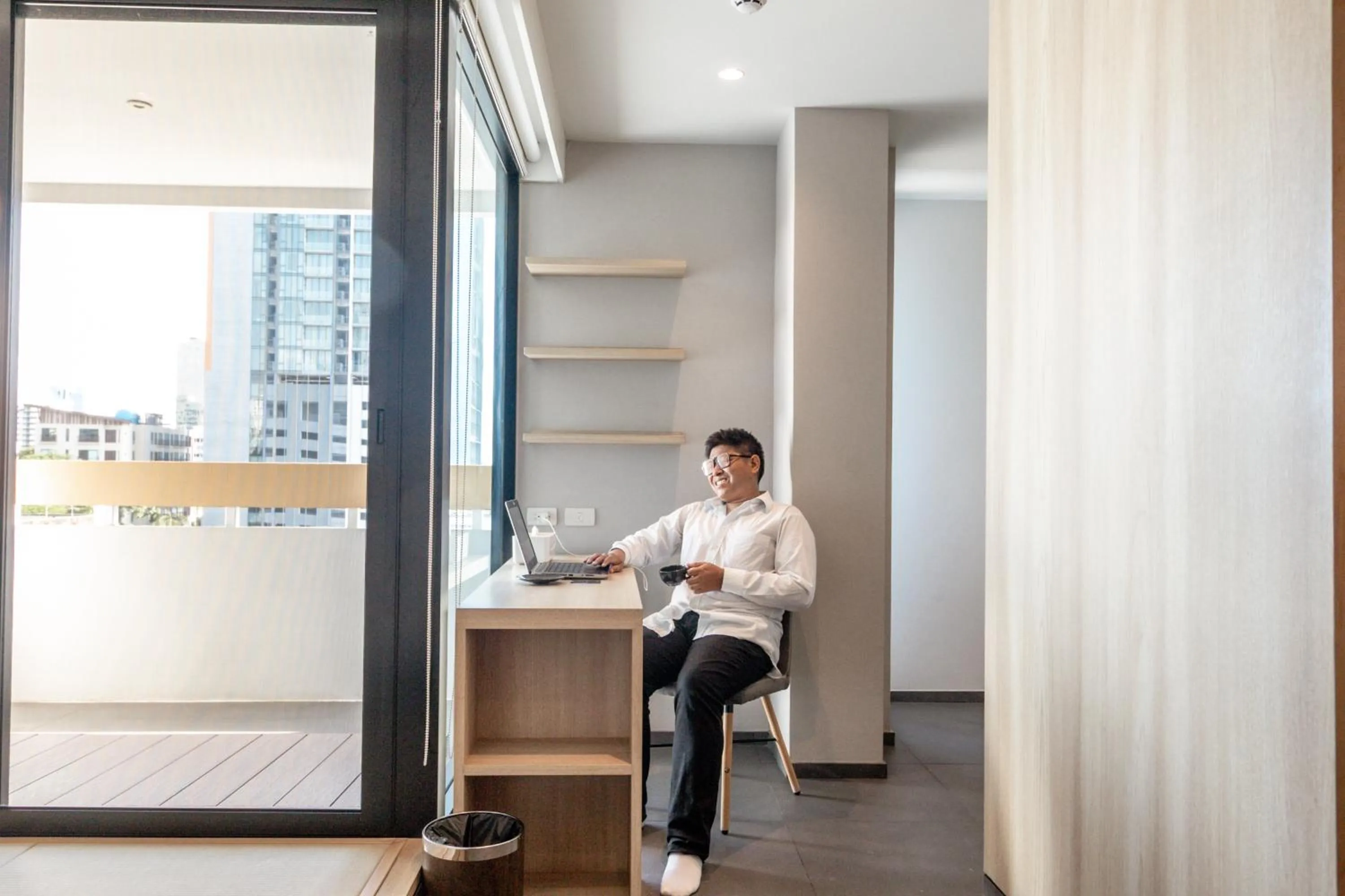 Bedroom in LiveZen Bangkok Sukhumvit