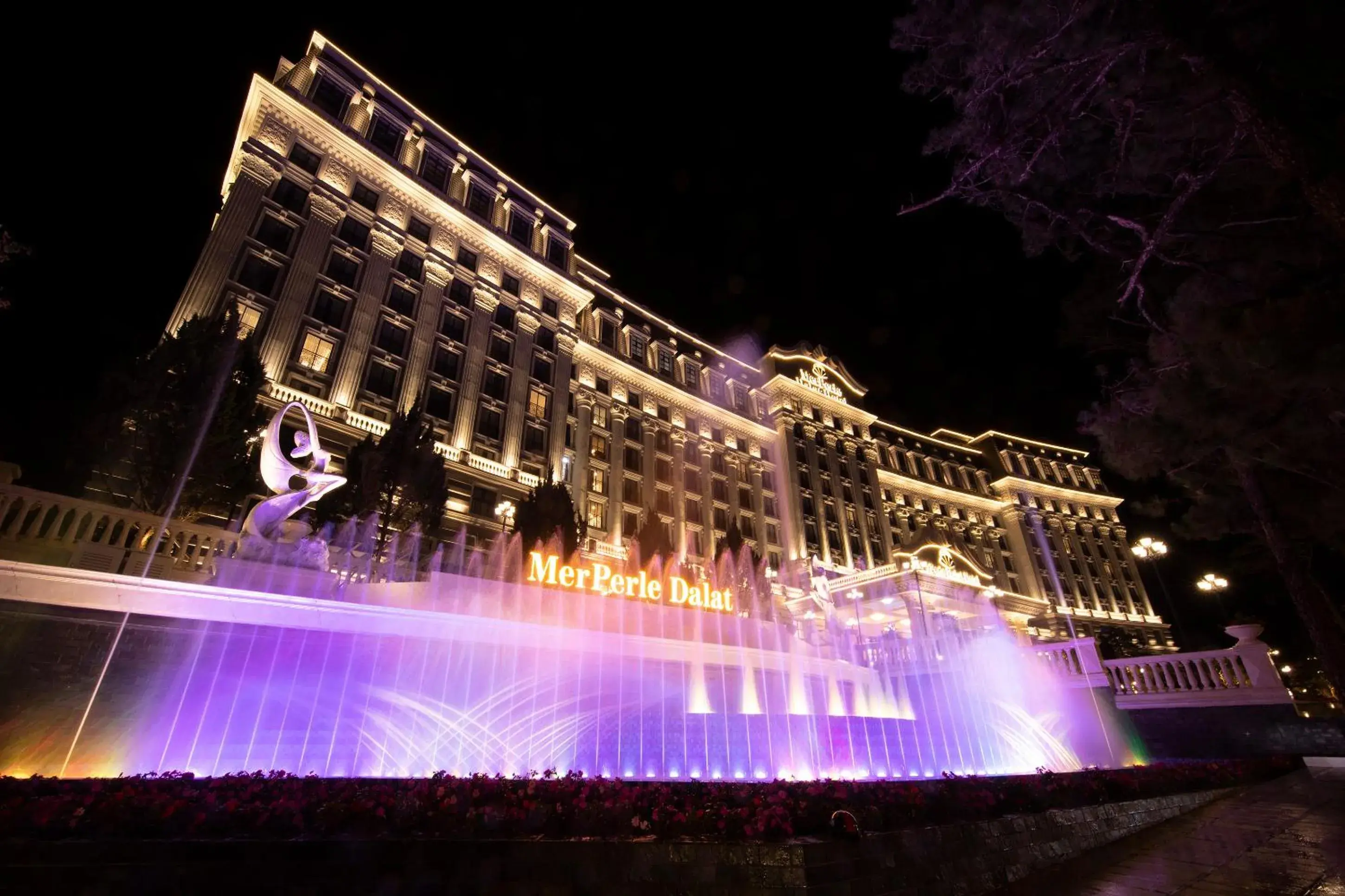 Property building in MerPerle Dalat Hotel Property building in MerPerle Dalat Hotel