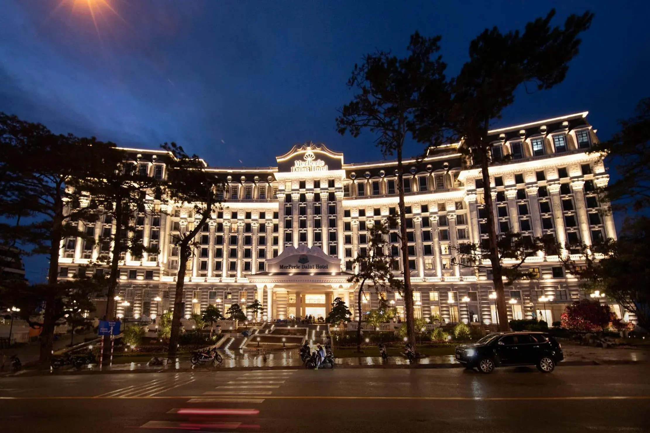 Property building in MerPerle Dalat Hotel Property building in MerPerle Dalat Hotel