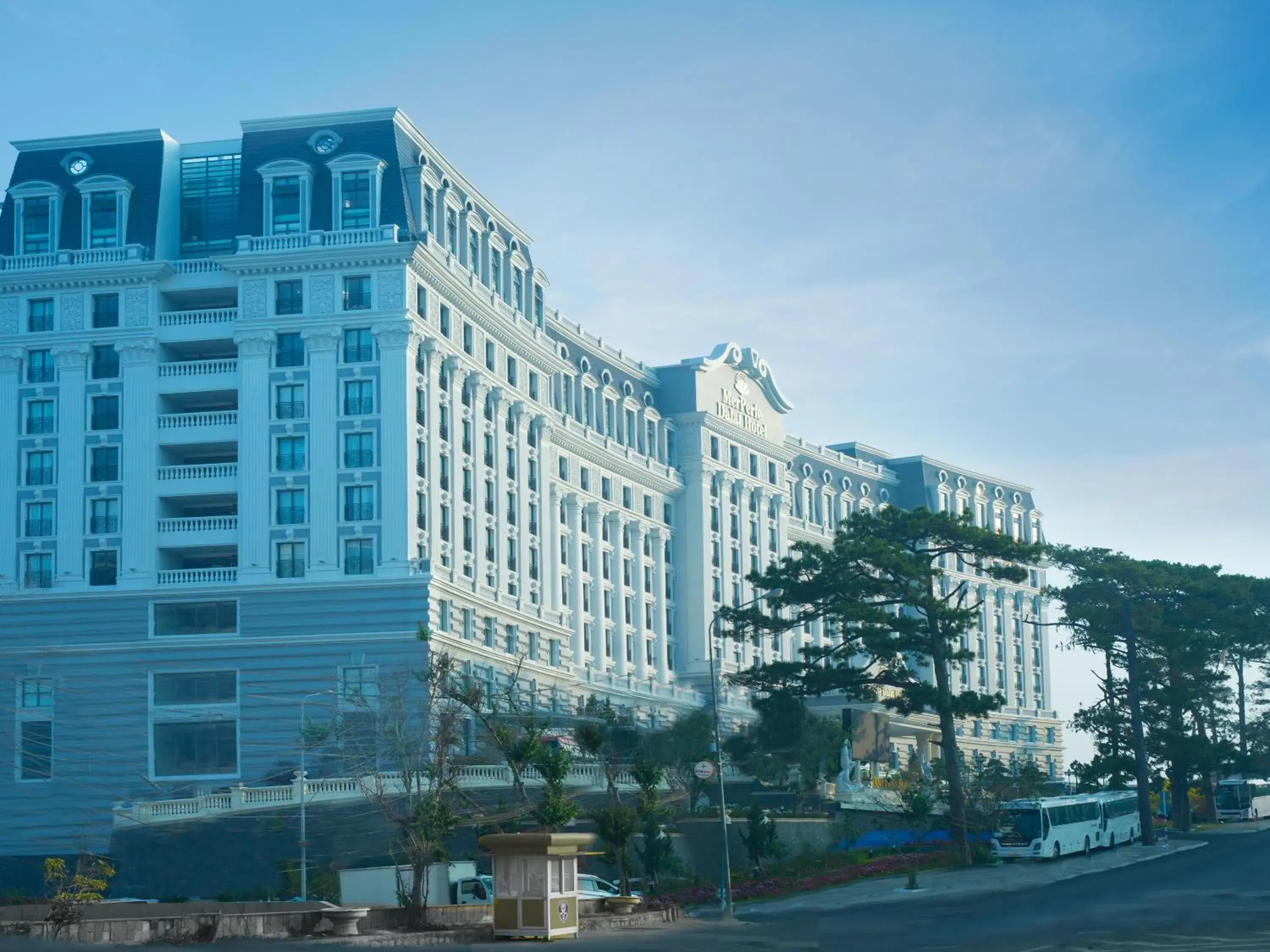 Property building in MerPerle Dalat Hotel Property building in MerPerle Dalat Hotel