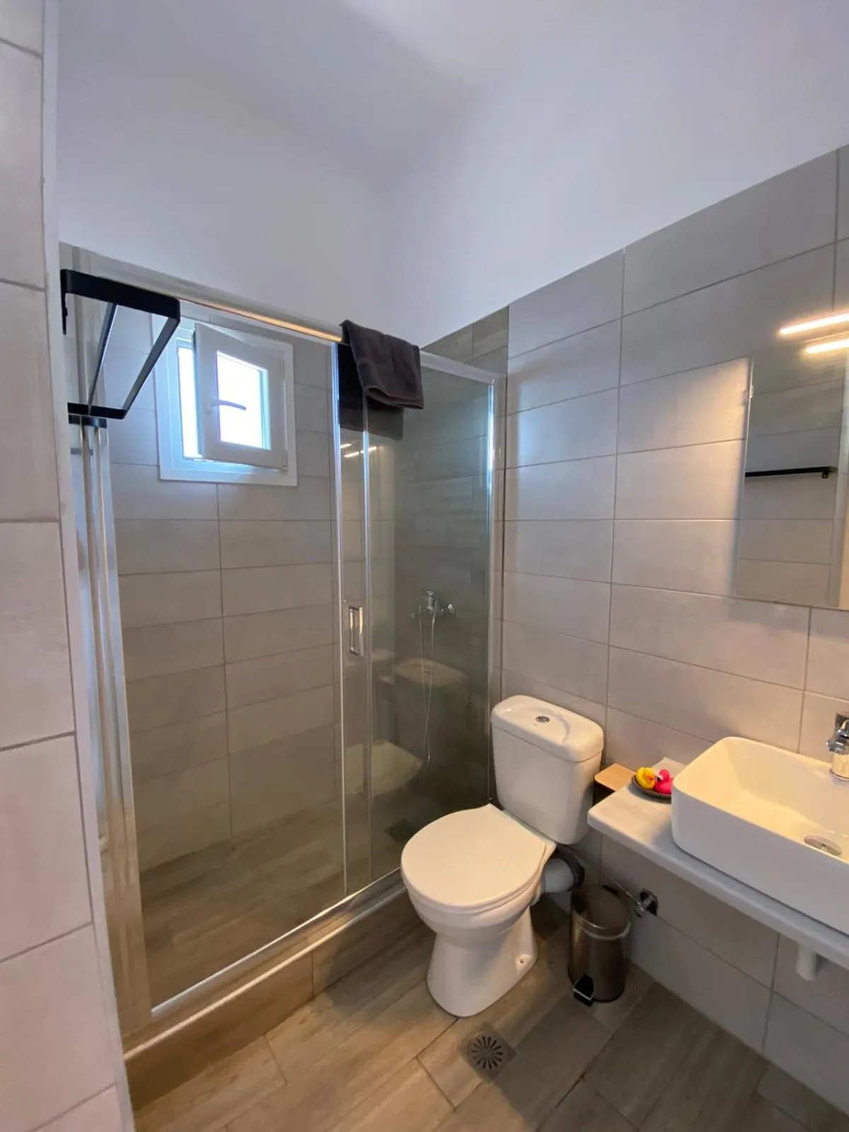 Shower in Elia Apartments