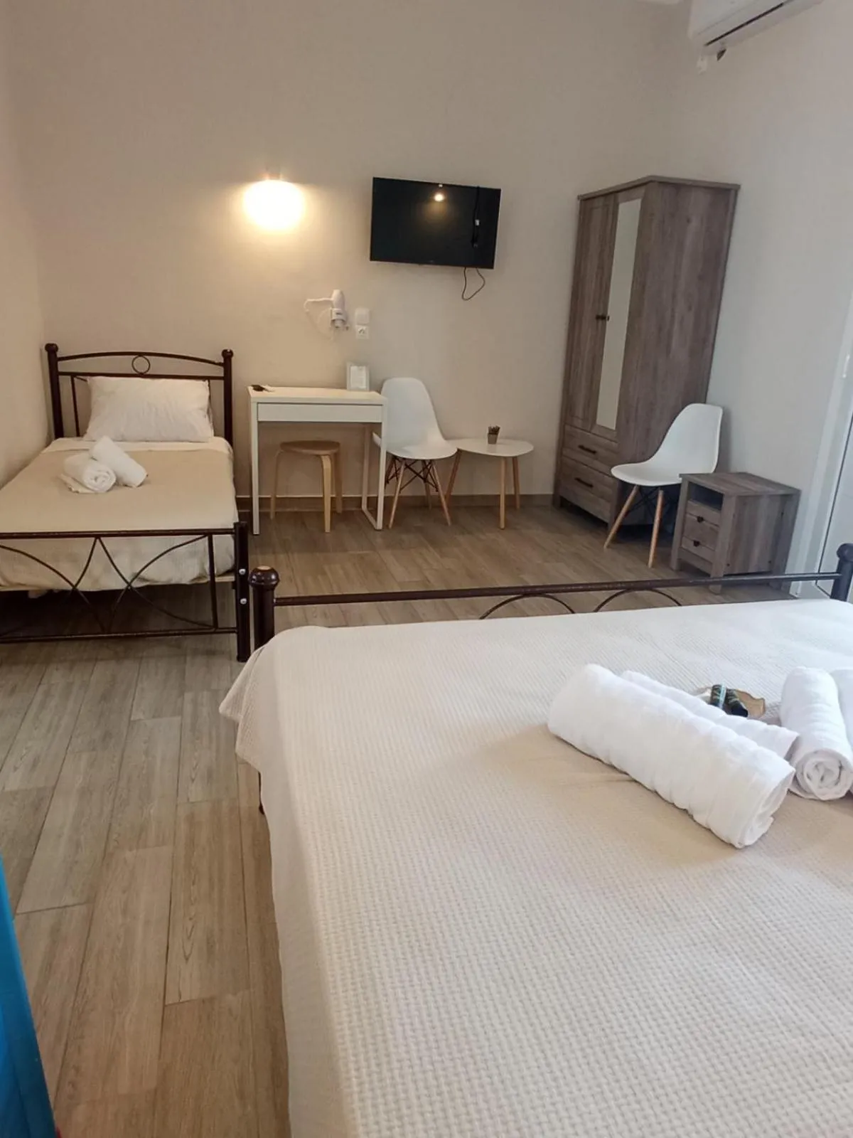 Bed in Elia Apartments