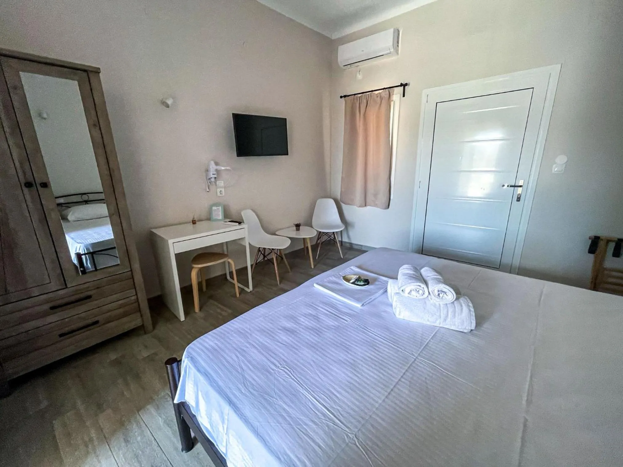 Bed in Elia Apartments