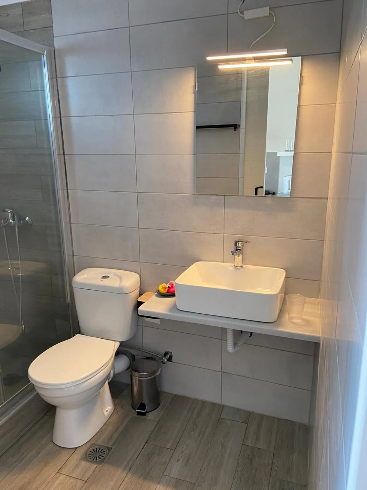 Shower in Elia Apartments