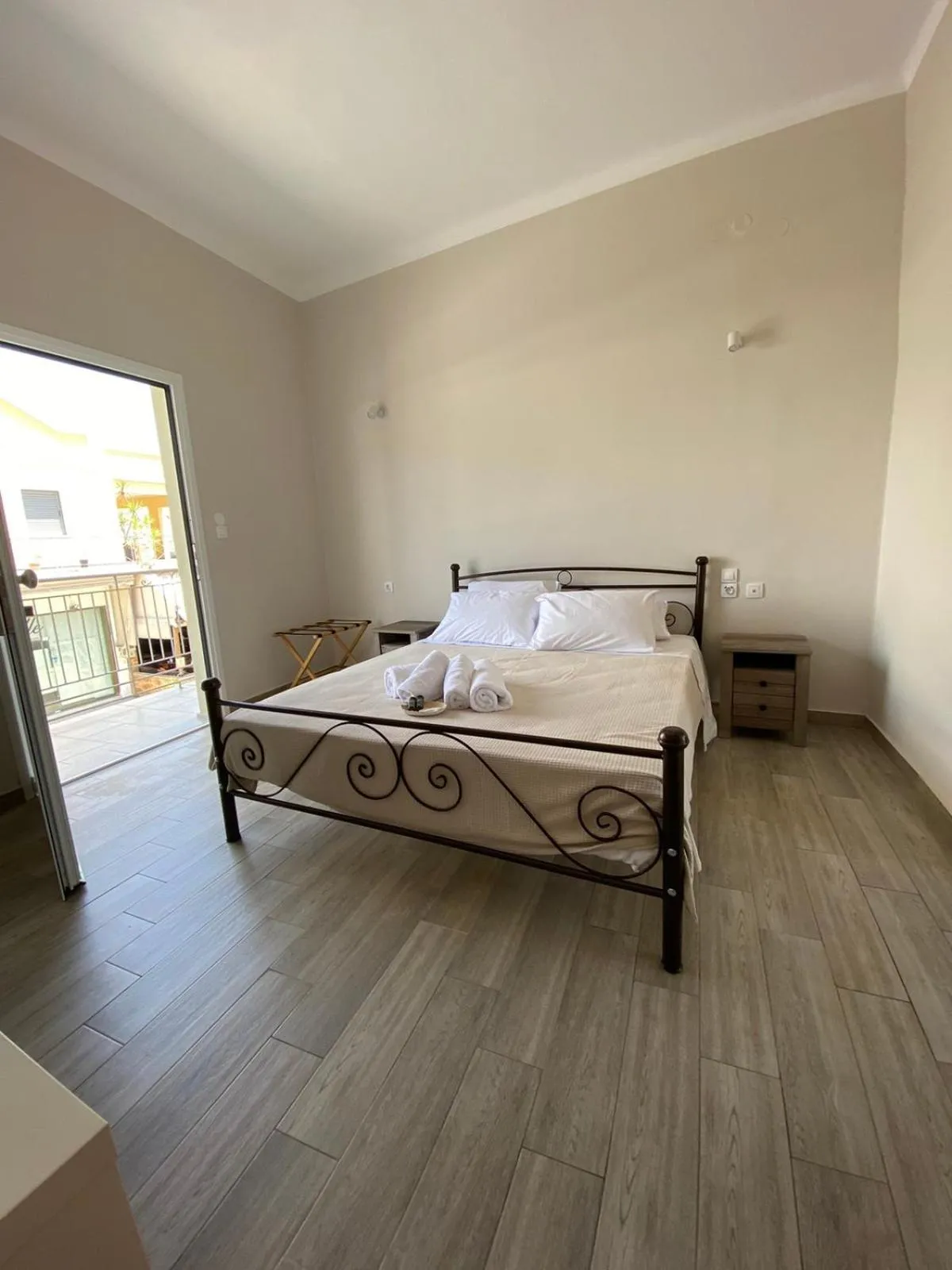 Bed in Elia Apartments