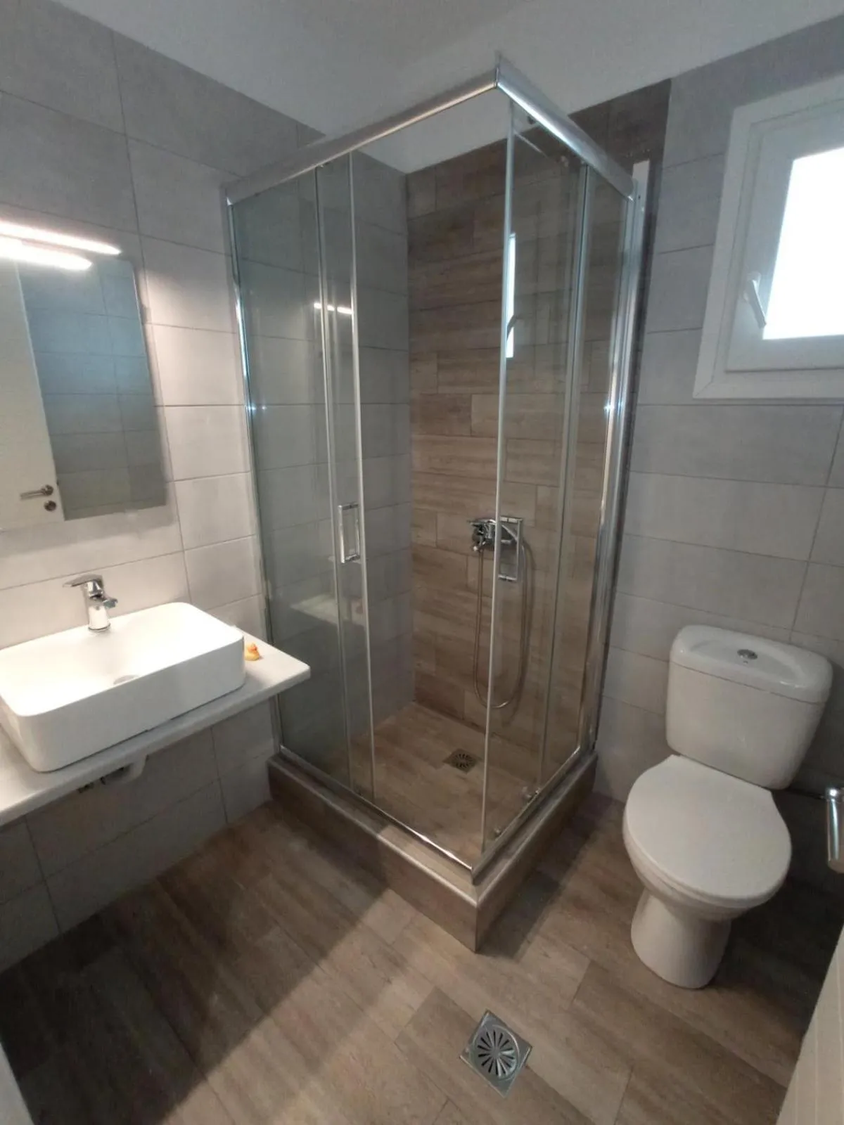 Shower in Elia Apartments