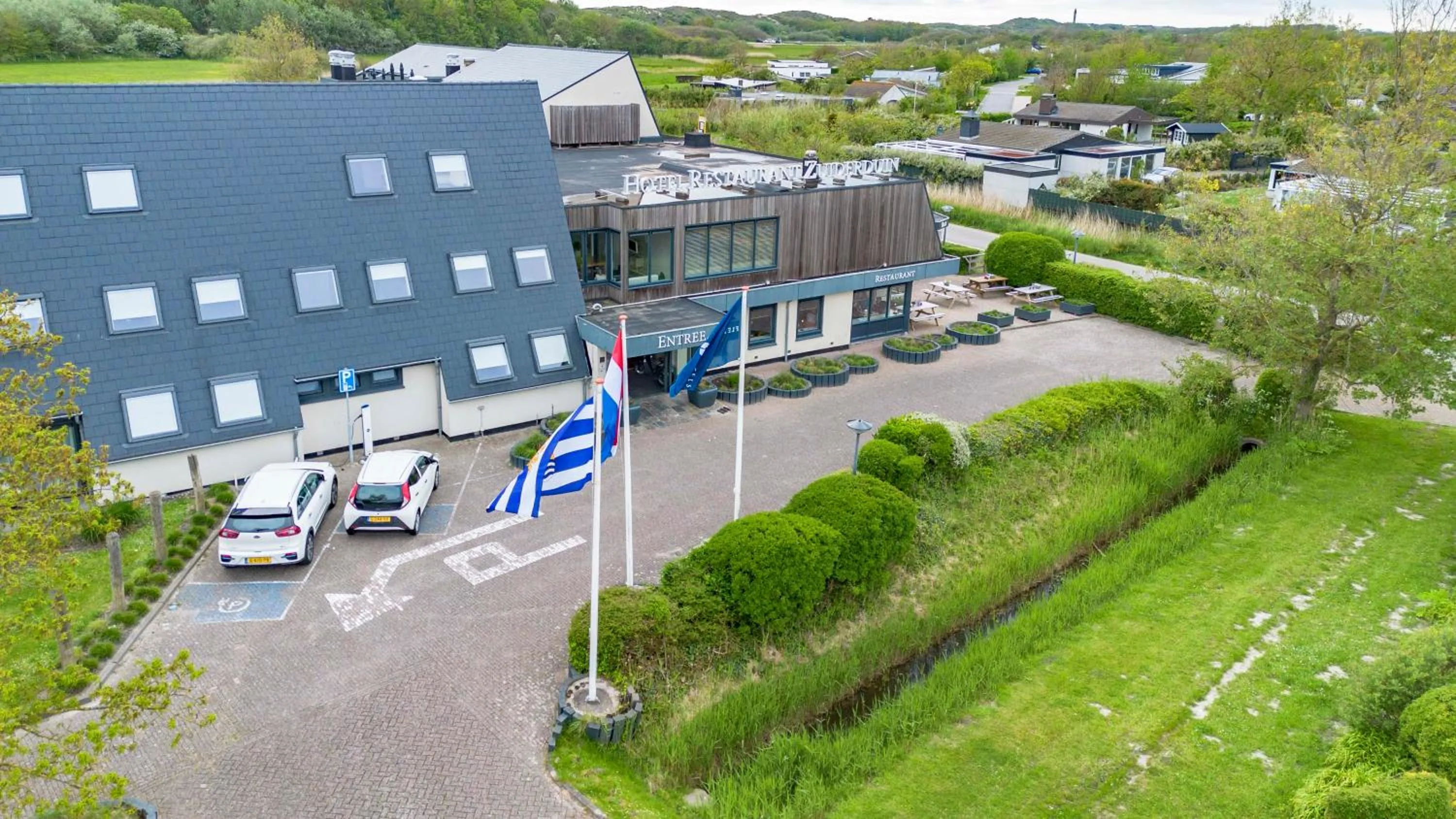Bird's eye view in Fletcher Zuiderduin Beachhotel