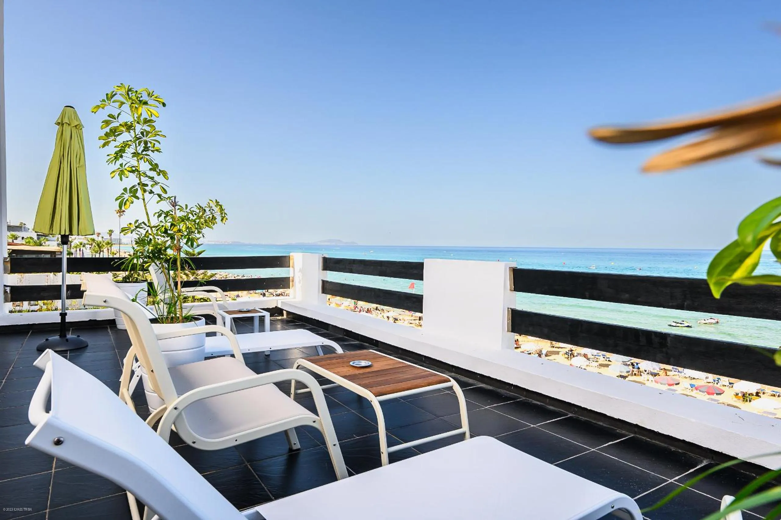 Balcony/Terrace in PLAYA DEL PACHA Suites Hotel