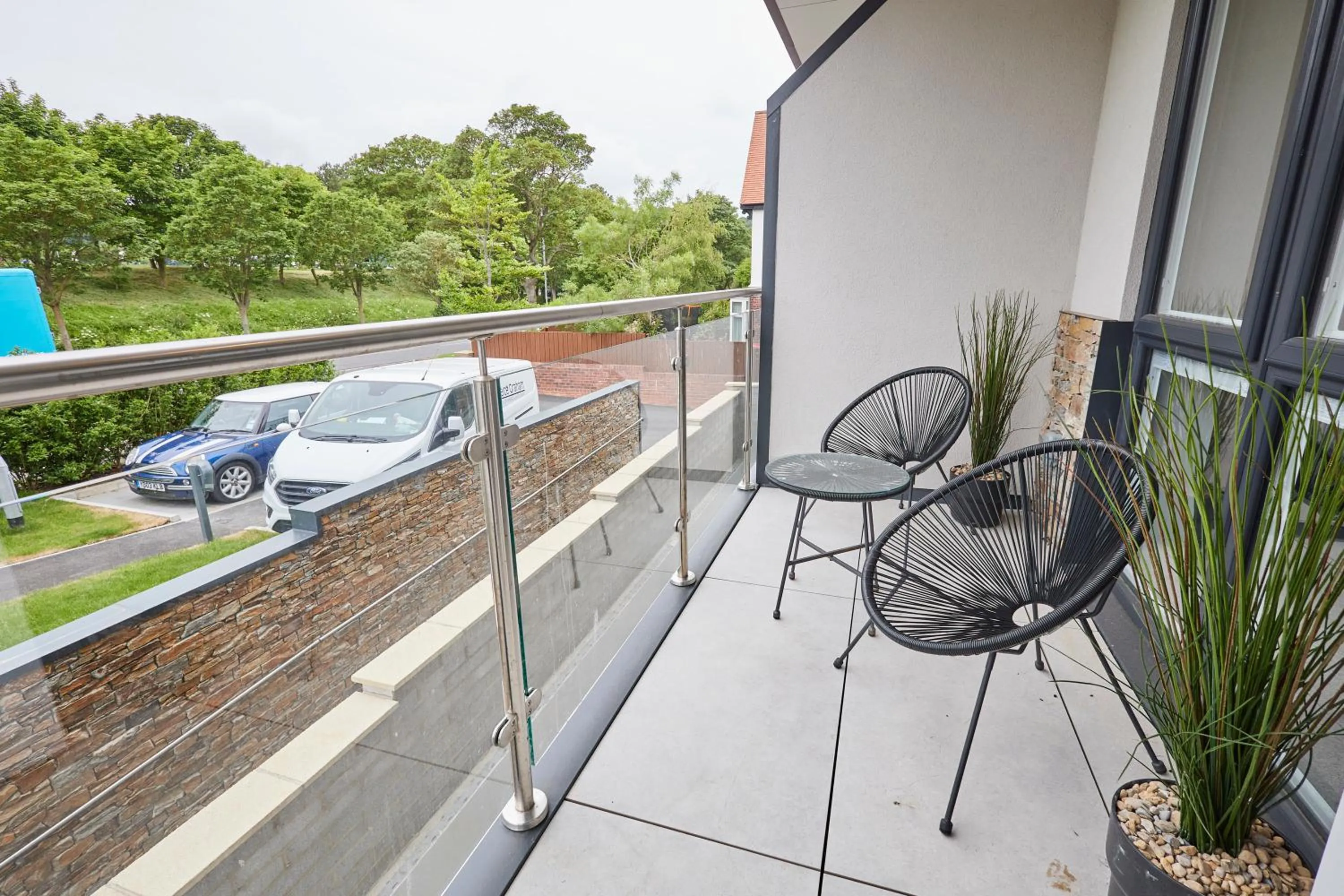 Balcony/Terrace in Host & Stay - Scarborough View Luxury Apartment