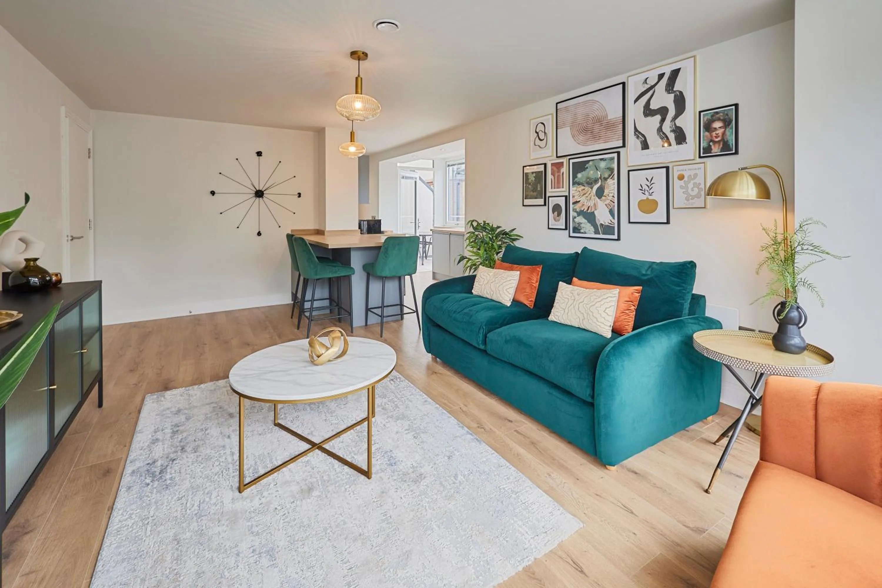 Living room in Host & Stay - Scarborough View Luxury Apartment
