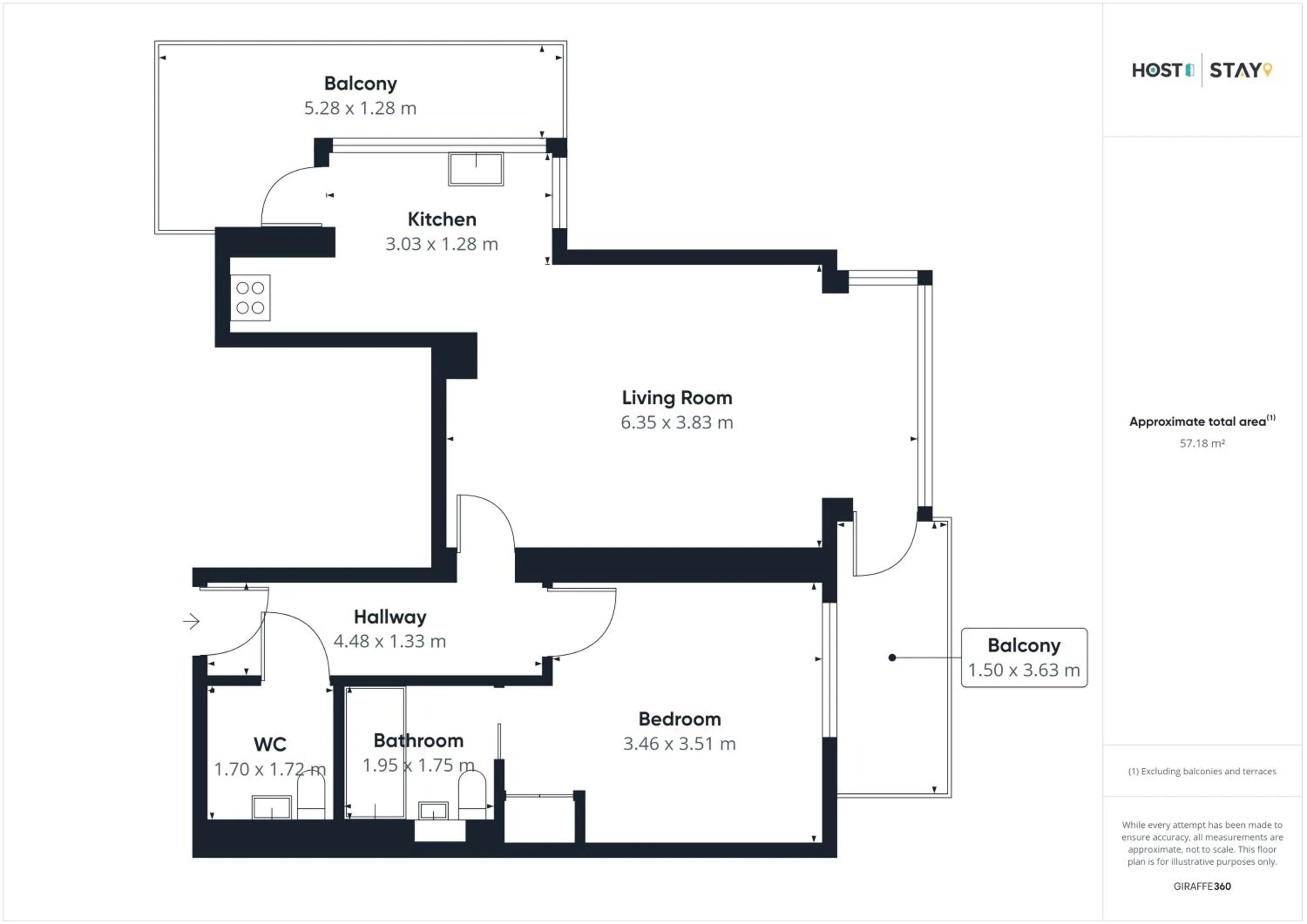 Property building in Host & Stay - Scarborough View Luxury Apartment