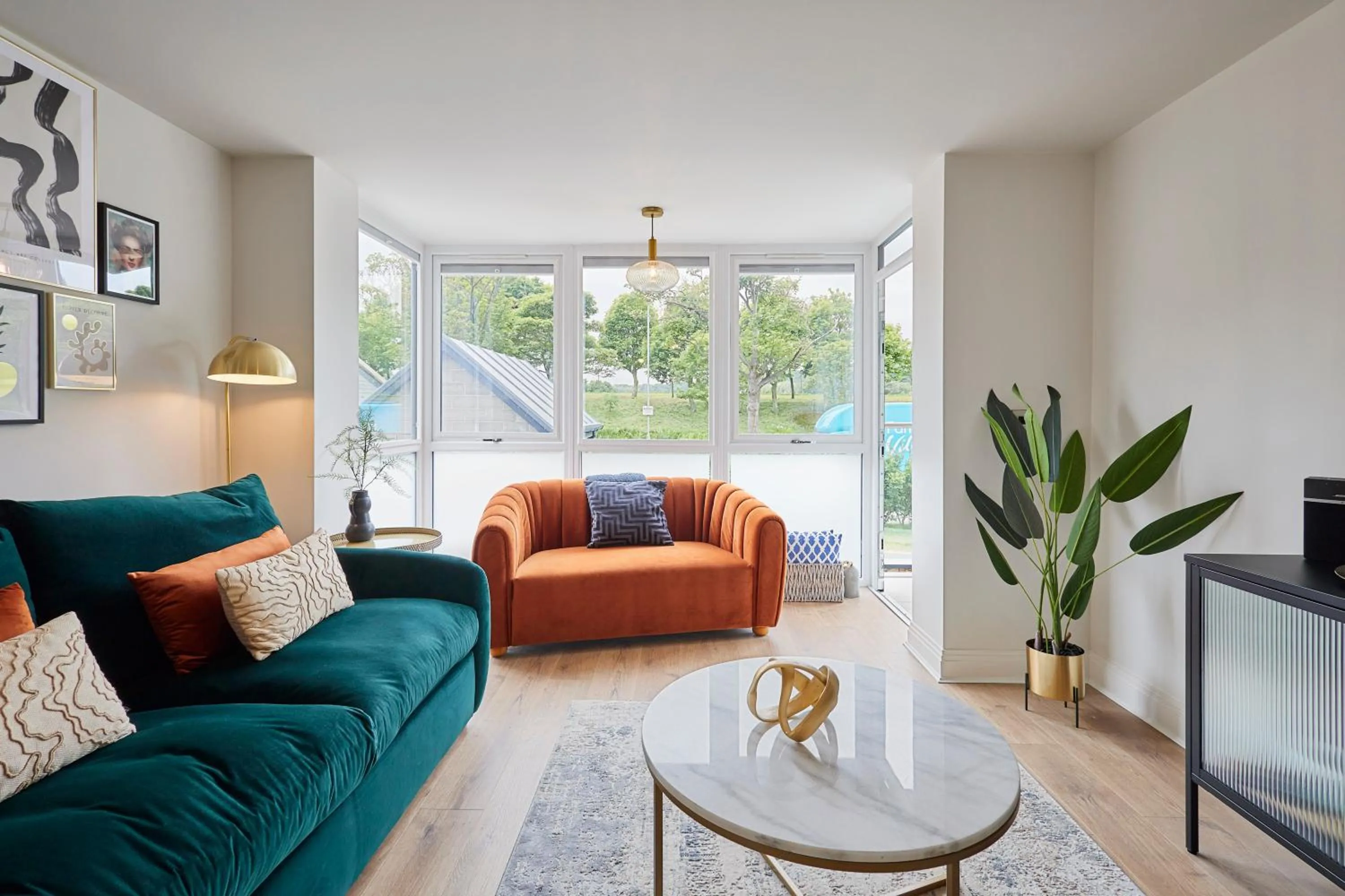 Living room in Host & Stay - Scarborough View Luxury Apartment