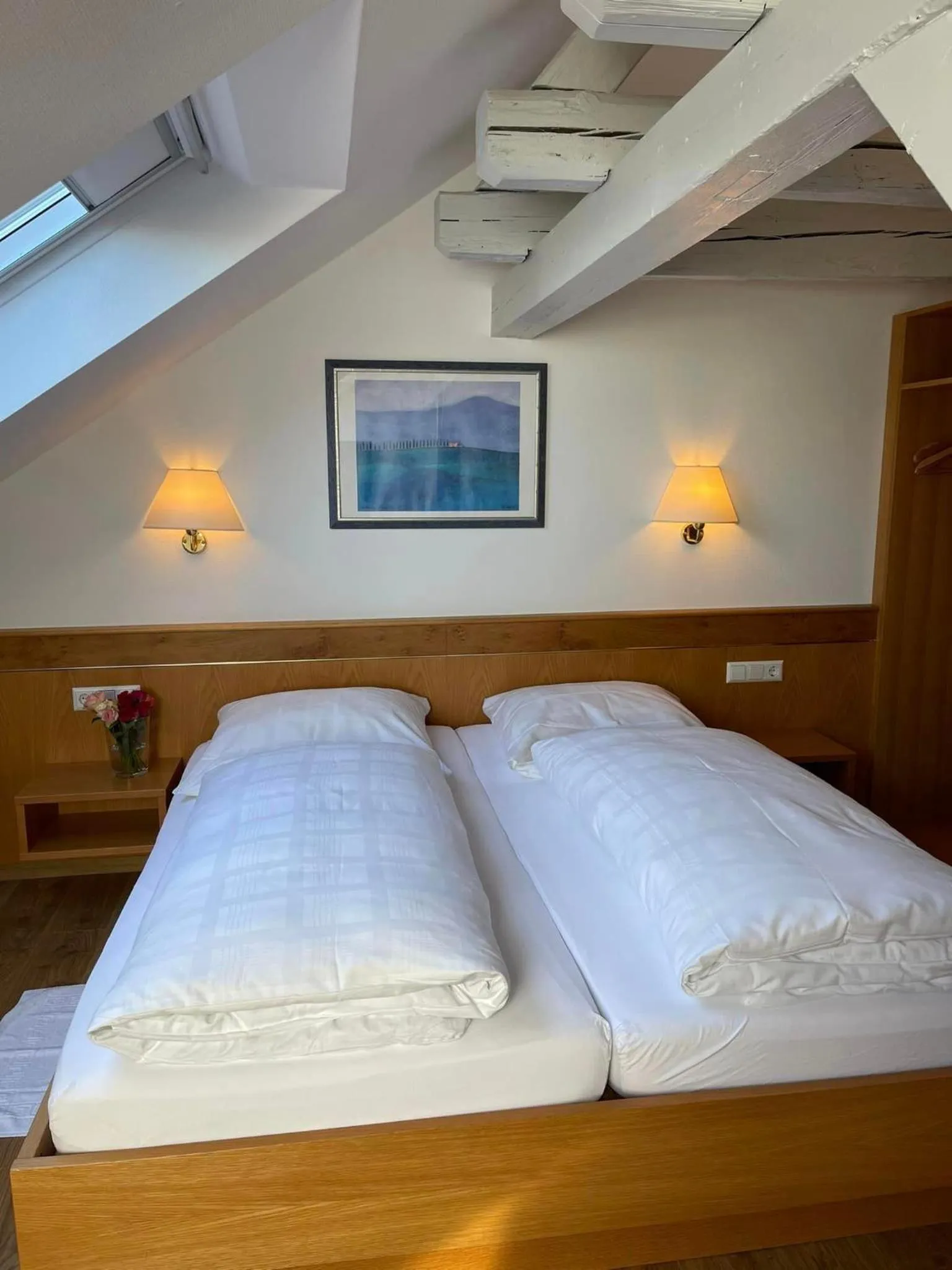 Bedroom, Bed in Hotel Württemberger Hof Garni