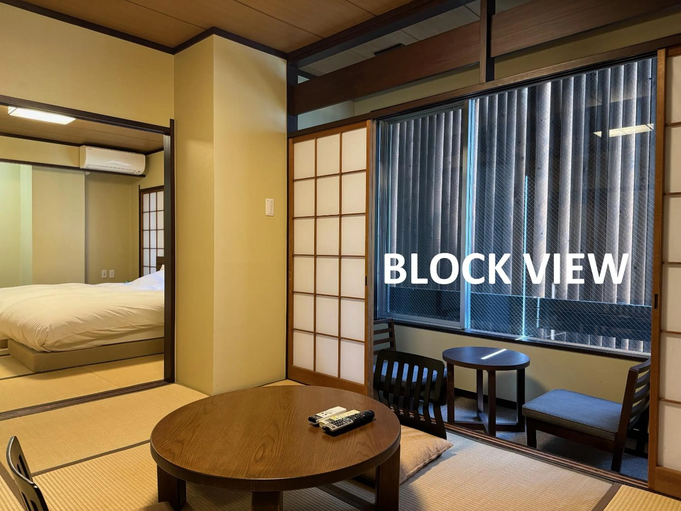 Bed in Hatago Kintoen