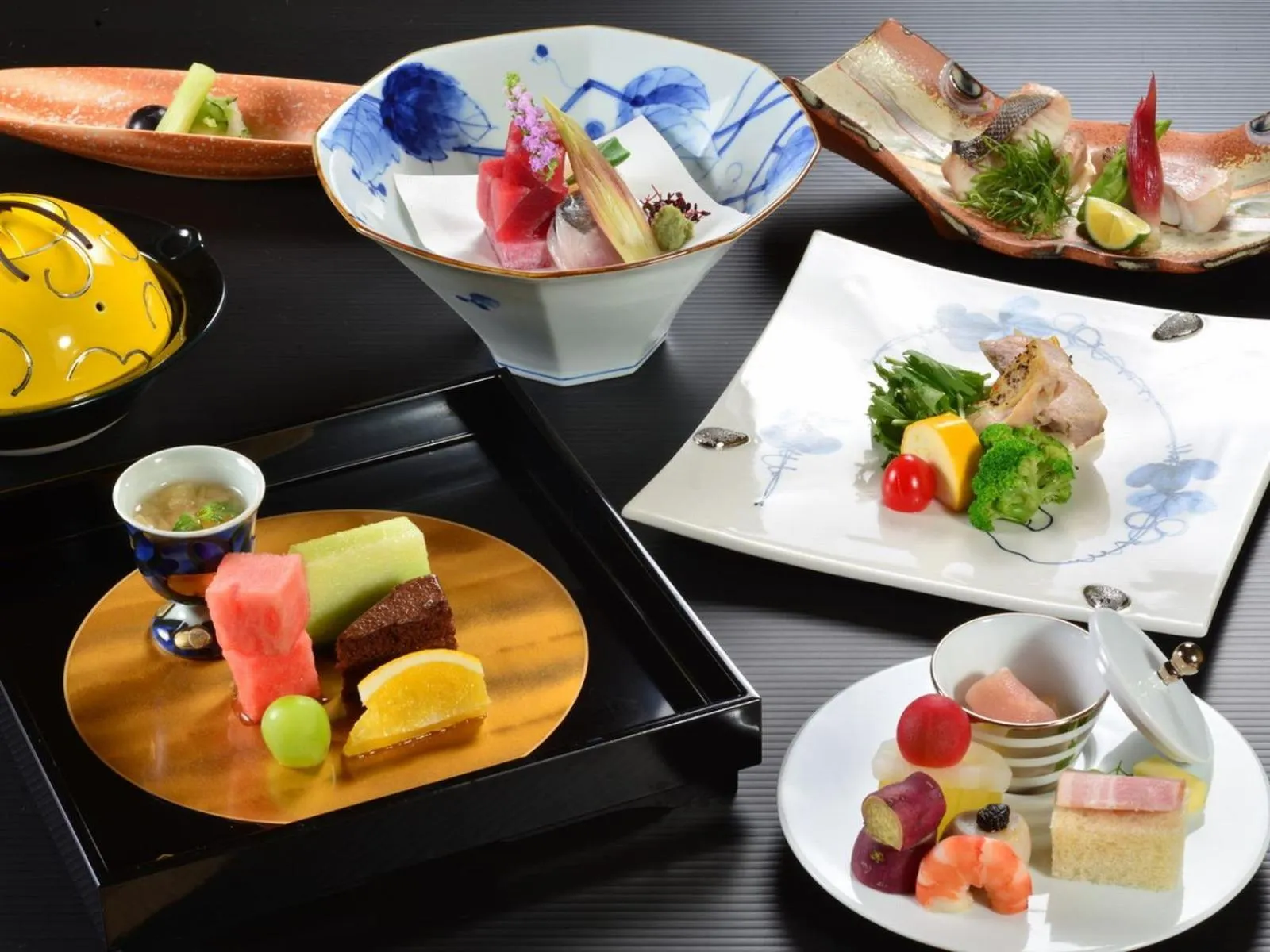 Dinner in Hatago Kintoen