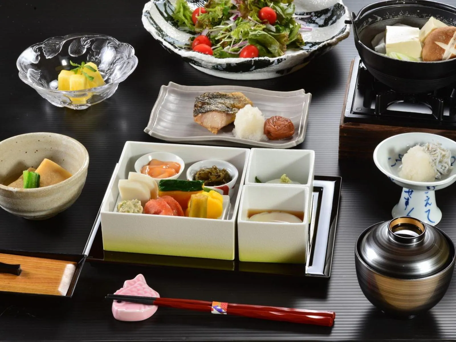 Breakfast in Hatago Kintoen