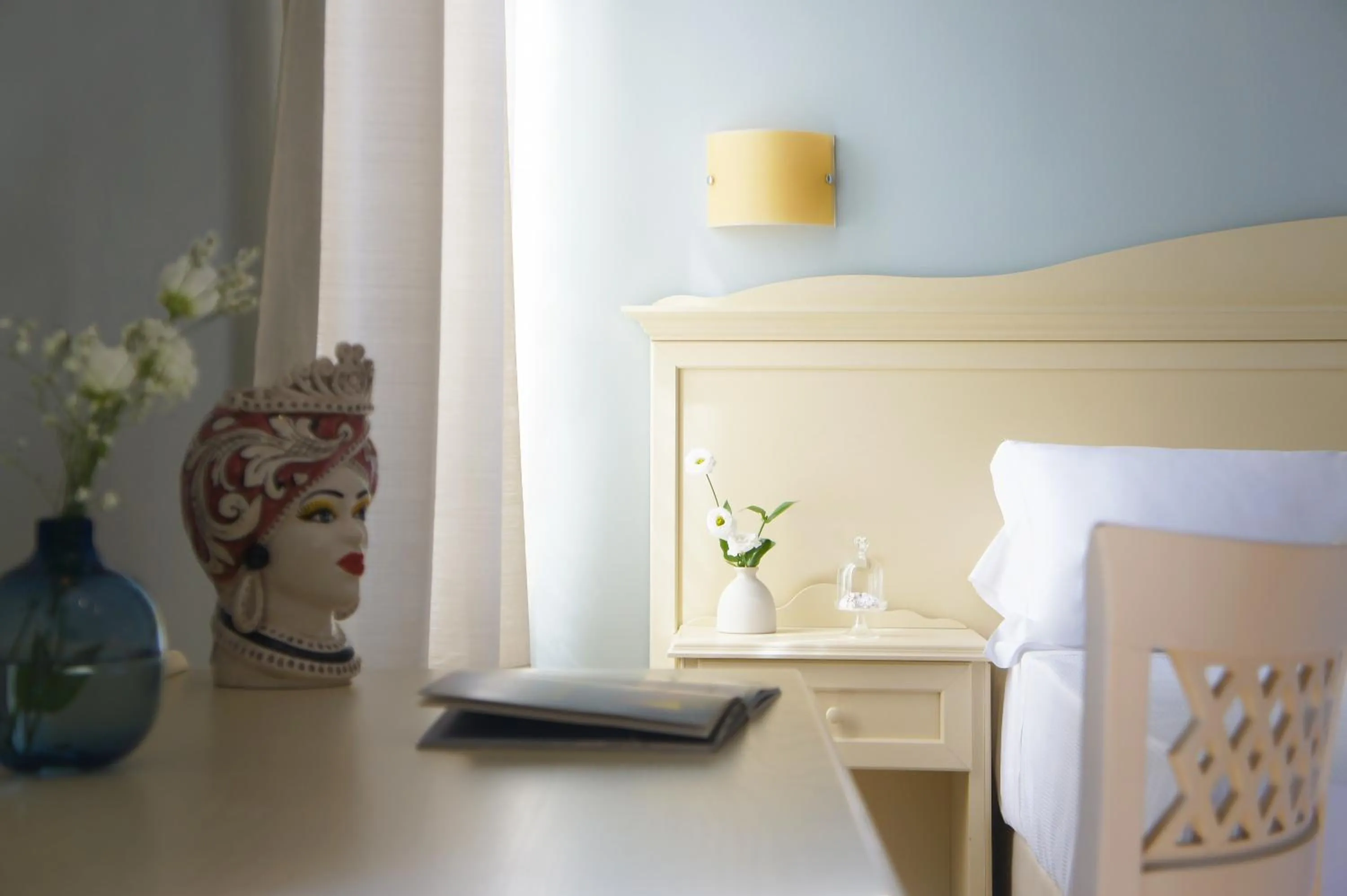 Decorative detail in Hotel le Muse